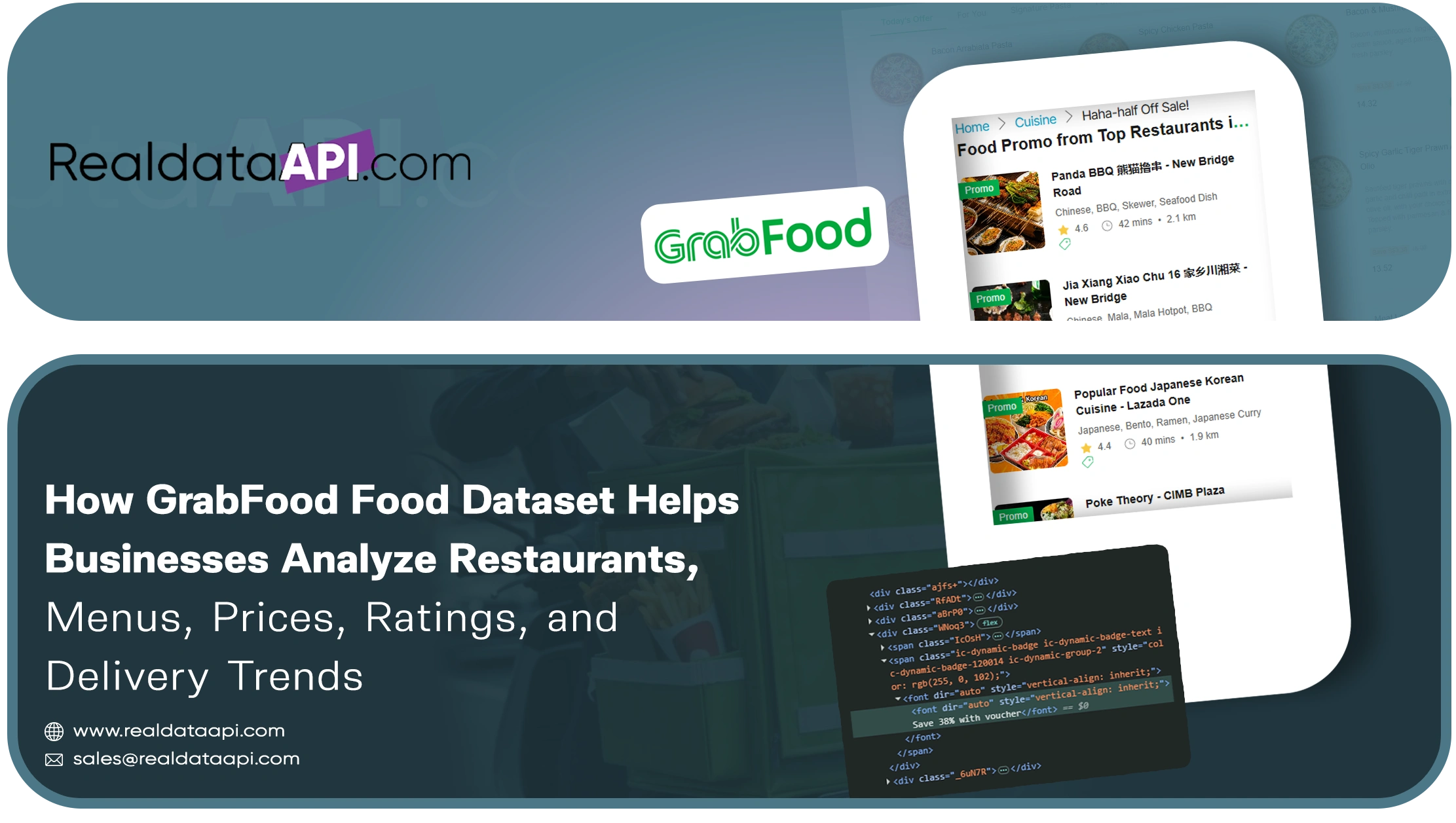 How GrabFood Food Dataset Helps Businesses Analyze Restaurants, Menus, Prices, Ratings, and Delivery Trends