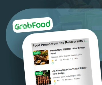 GrabFood Food Dataset for Restaurant Market Insights