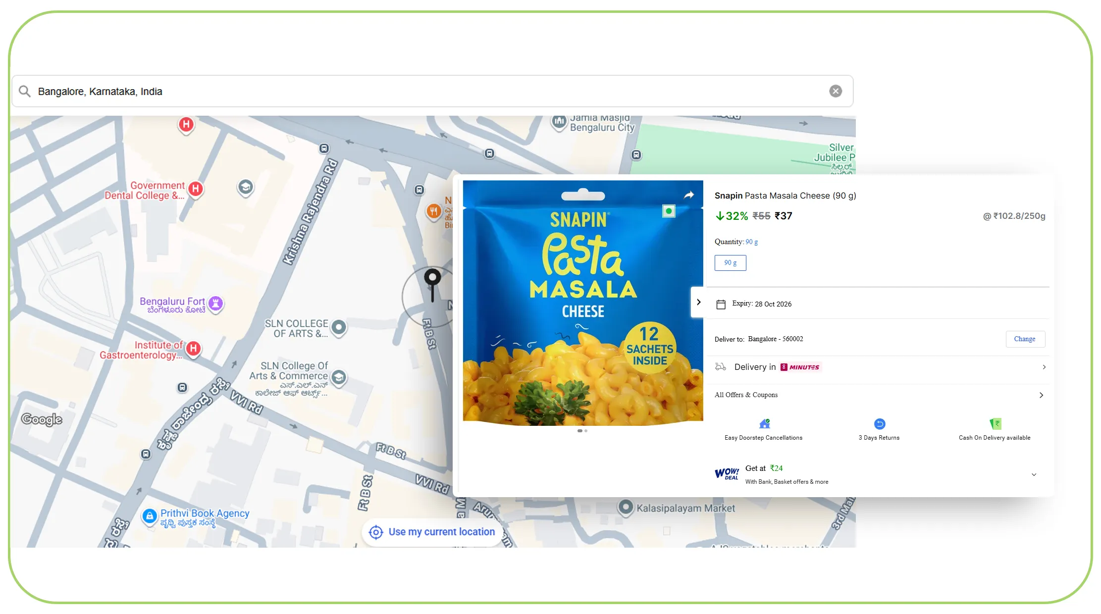 Location-Based Serviceability Intelligence