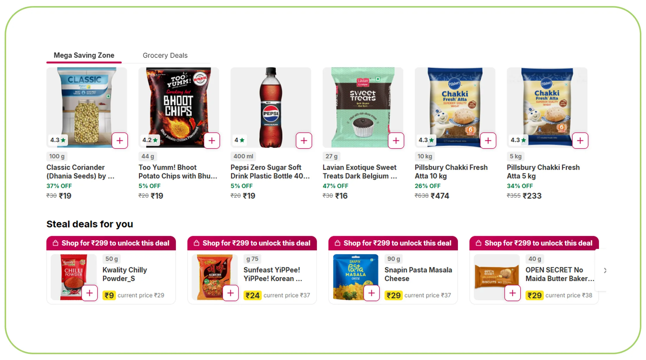 Visibility into Stock and Substitutes