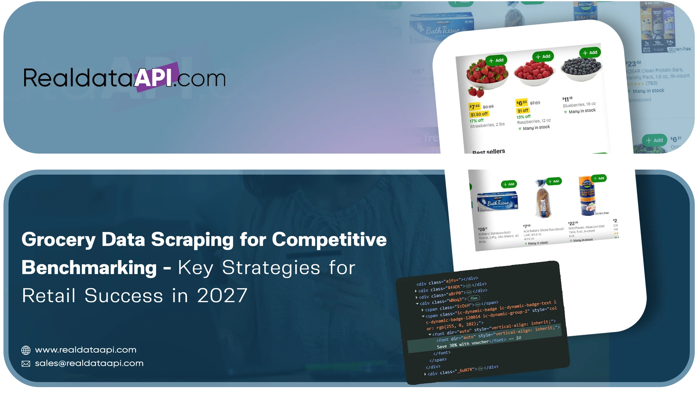 Grocery Data Scraping for Competitive Benchmarking