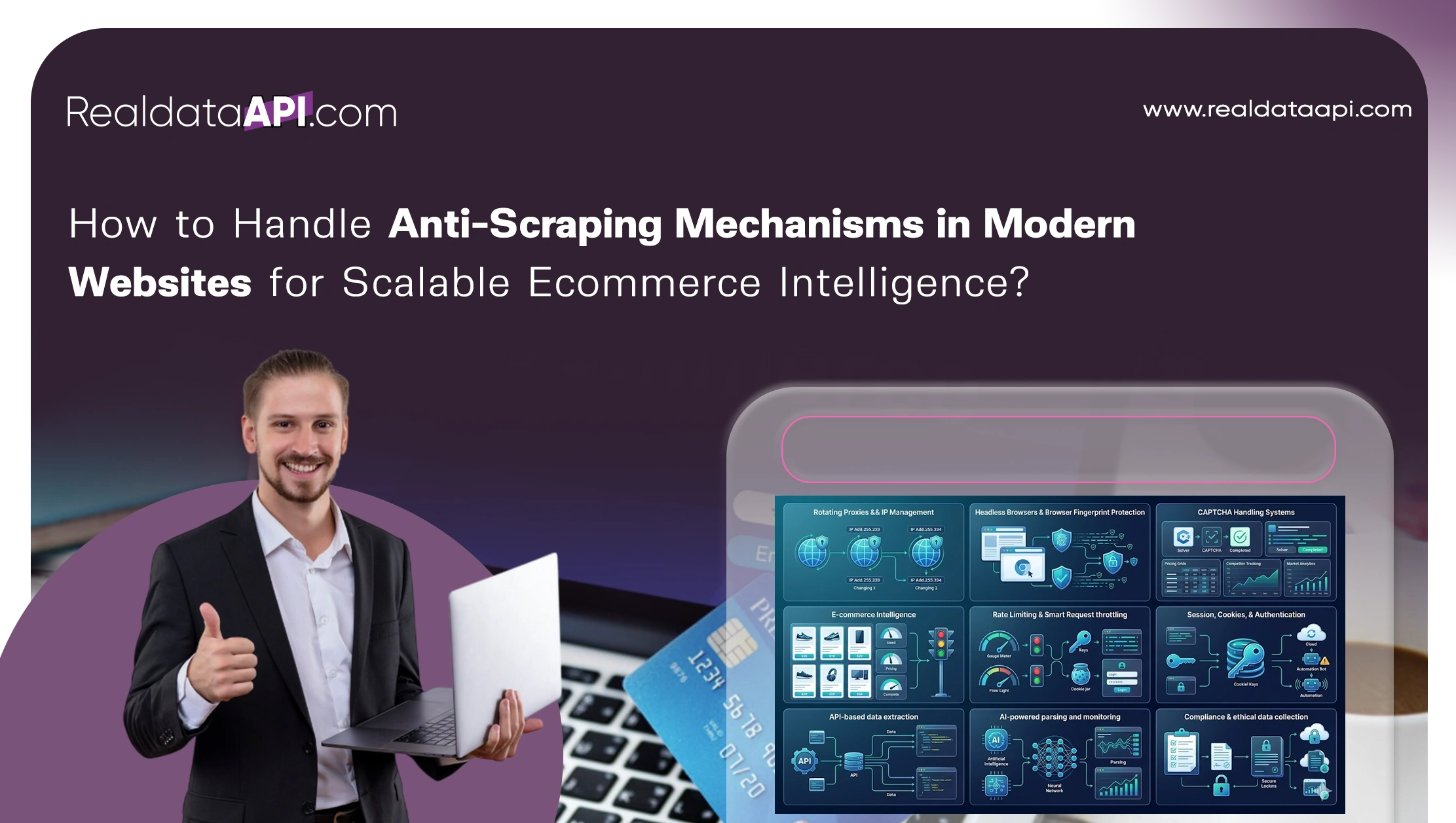 How to Handle Anti-Scraping Mechanisms in Modern Websites for Scalable Ecommerce Intelligence? 