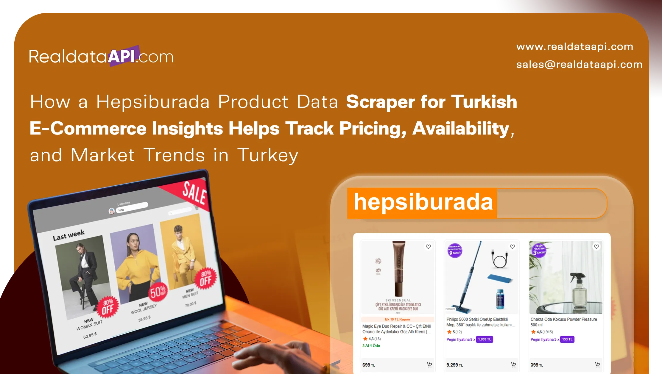 How a Hepsiburada Product Data Scraper for Turkish E-Commerce Insights Helps Track Pricing, Availability, and Market Trends in Turkey