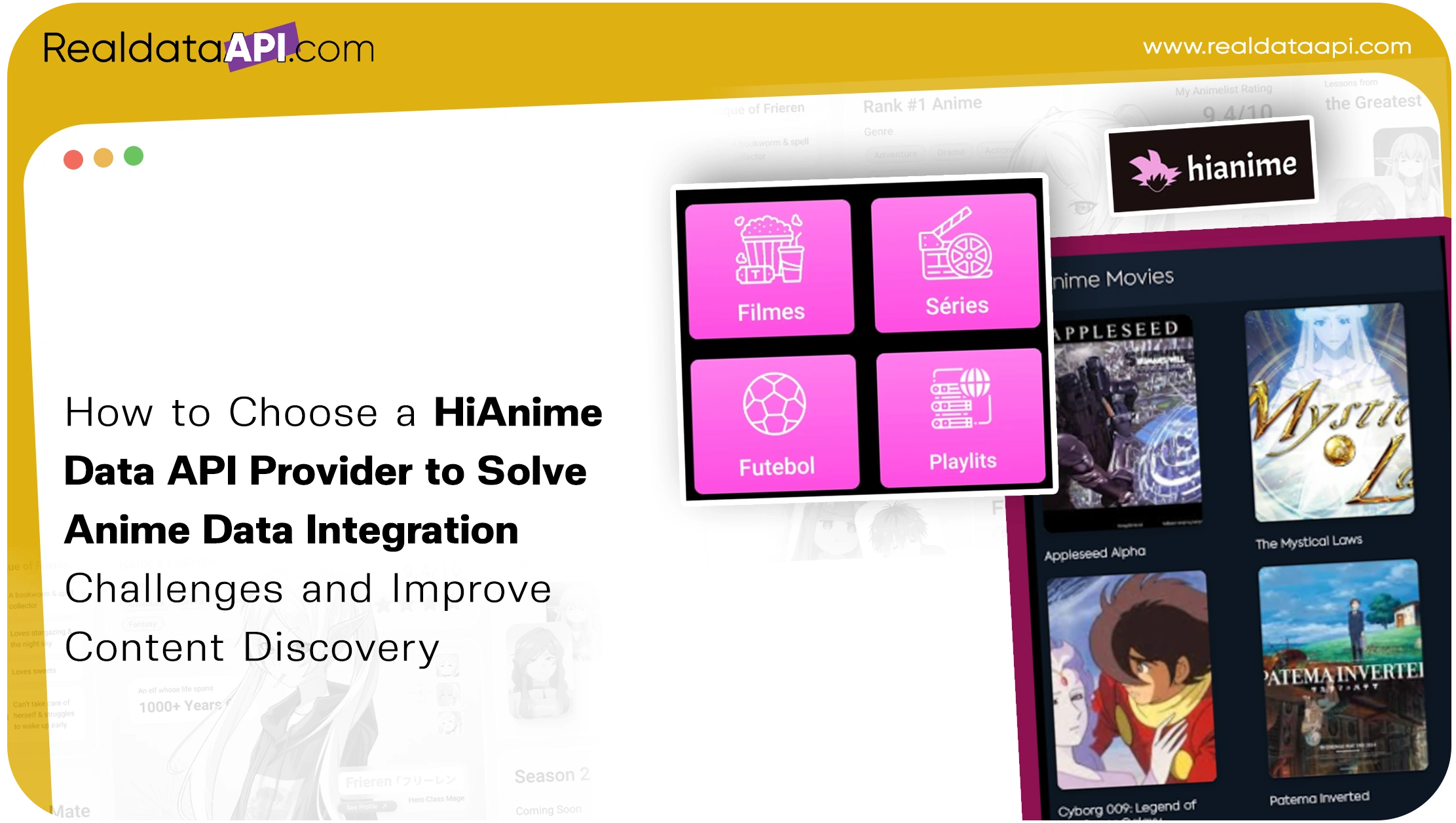 How to Choose a HiAnime Data API Provider to Solve Anime Data Integration Challenges and Improve Content Discovery