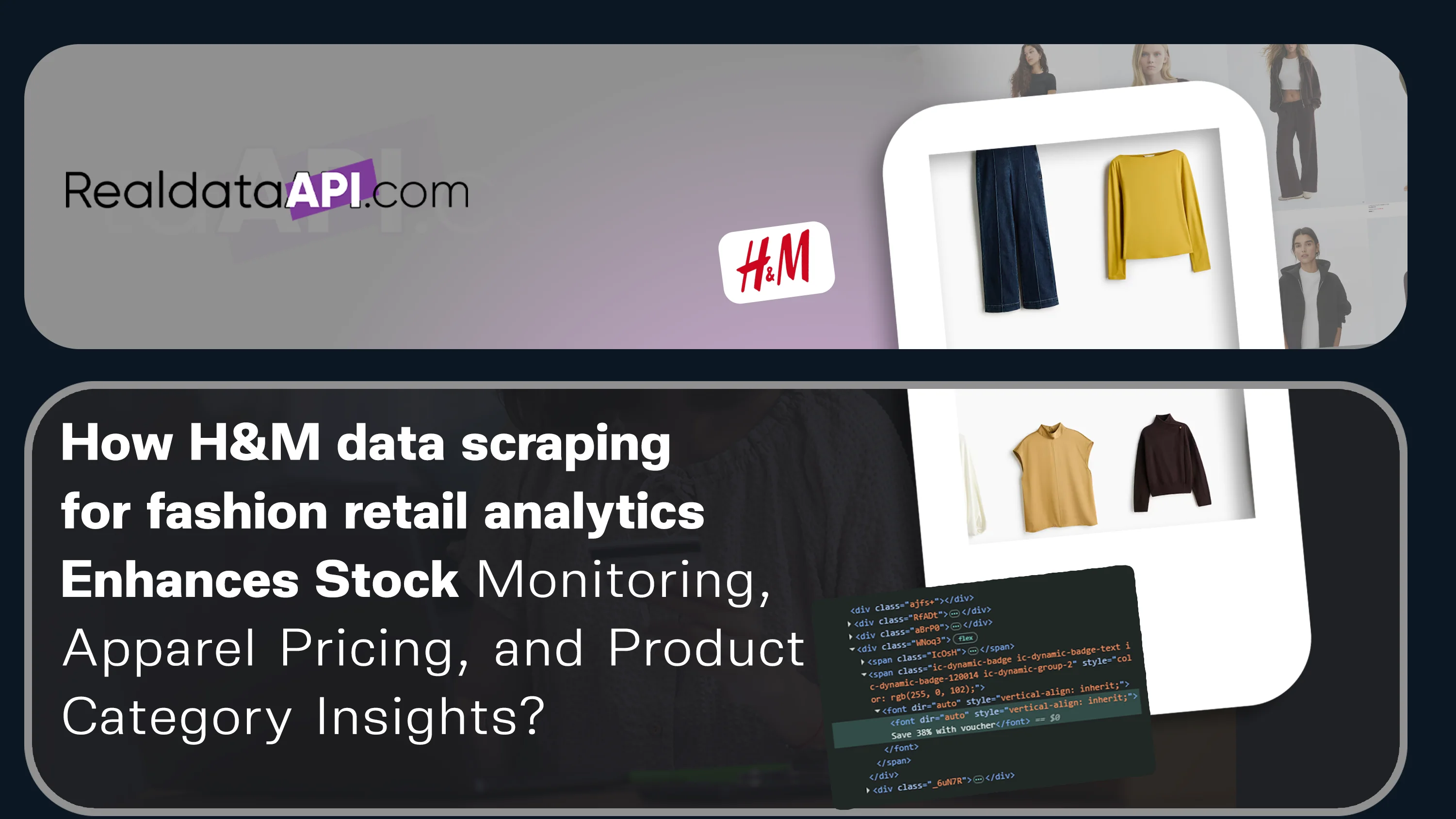H&M data scraping for fashion retail analytics