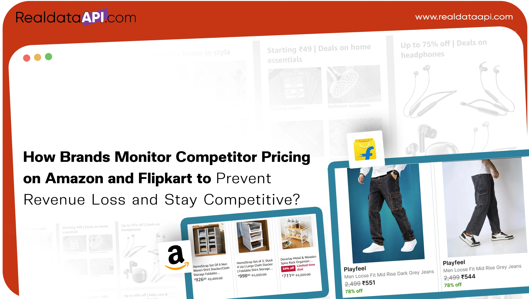 How Brands Monitor Competitor Pricing on Amazon and Flipkart to Prevent Revenue Loss and Stay Competitive?