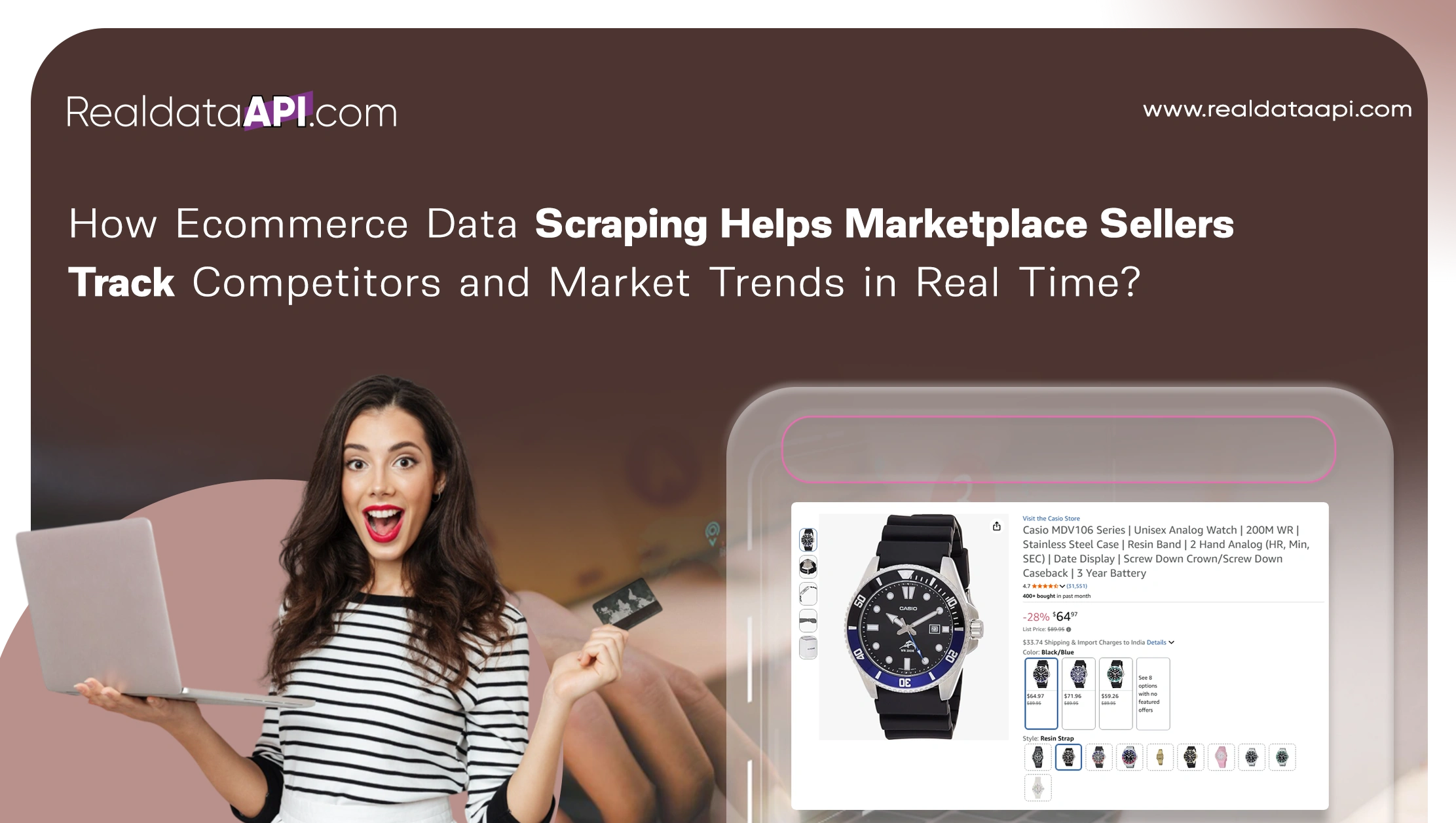How Ecommerce Data Scraping Helps Marketplace Sellers Track Competitors and Market Trends in Real Time? 