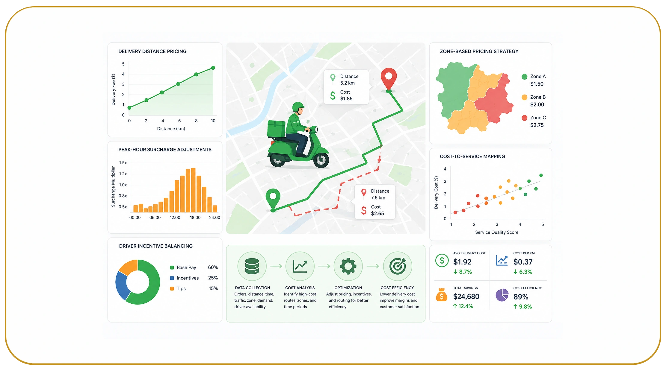 How Do Aggregators Optimize Delivery Costs Using Data?