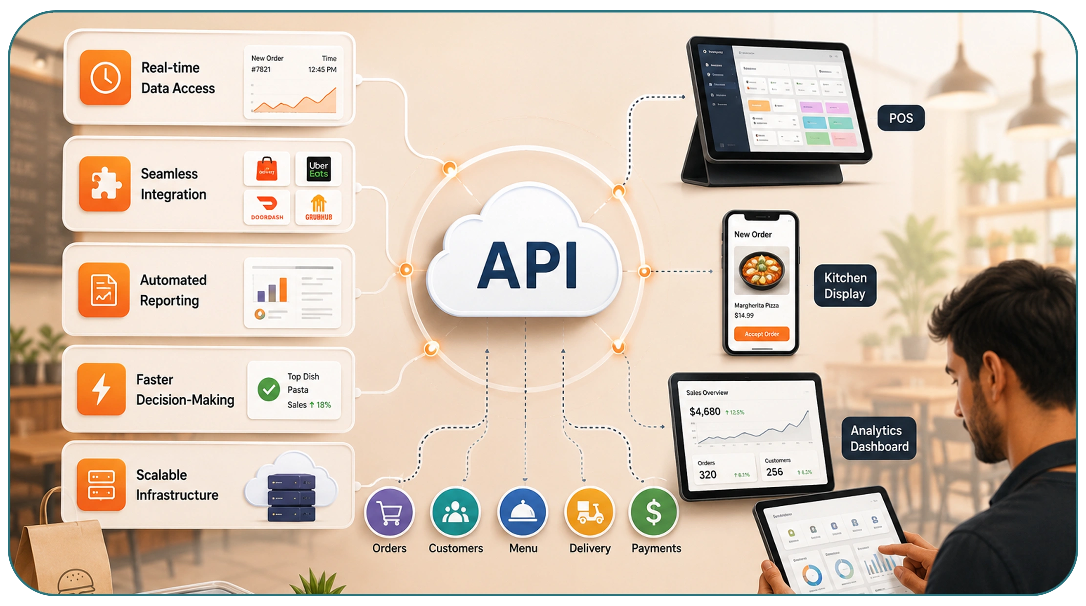 How Do APIs Improve Restaurant Technology Platforms?