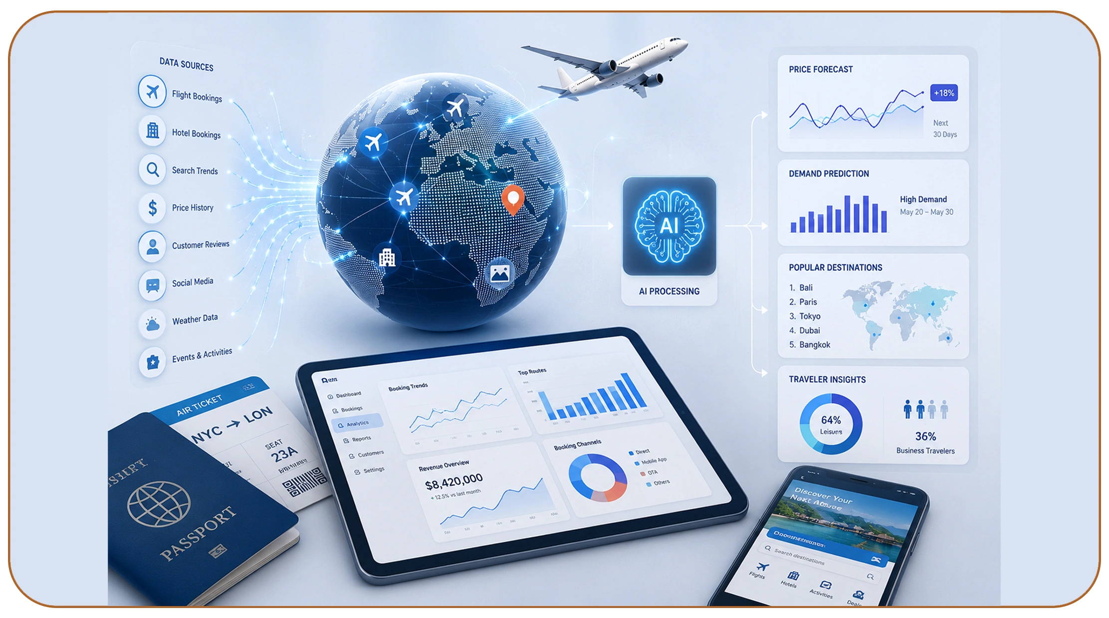 How Does AI Improve Travel Market Forecasting?