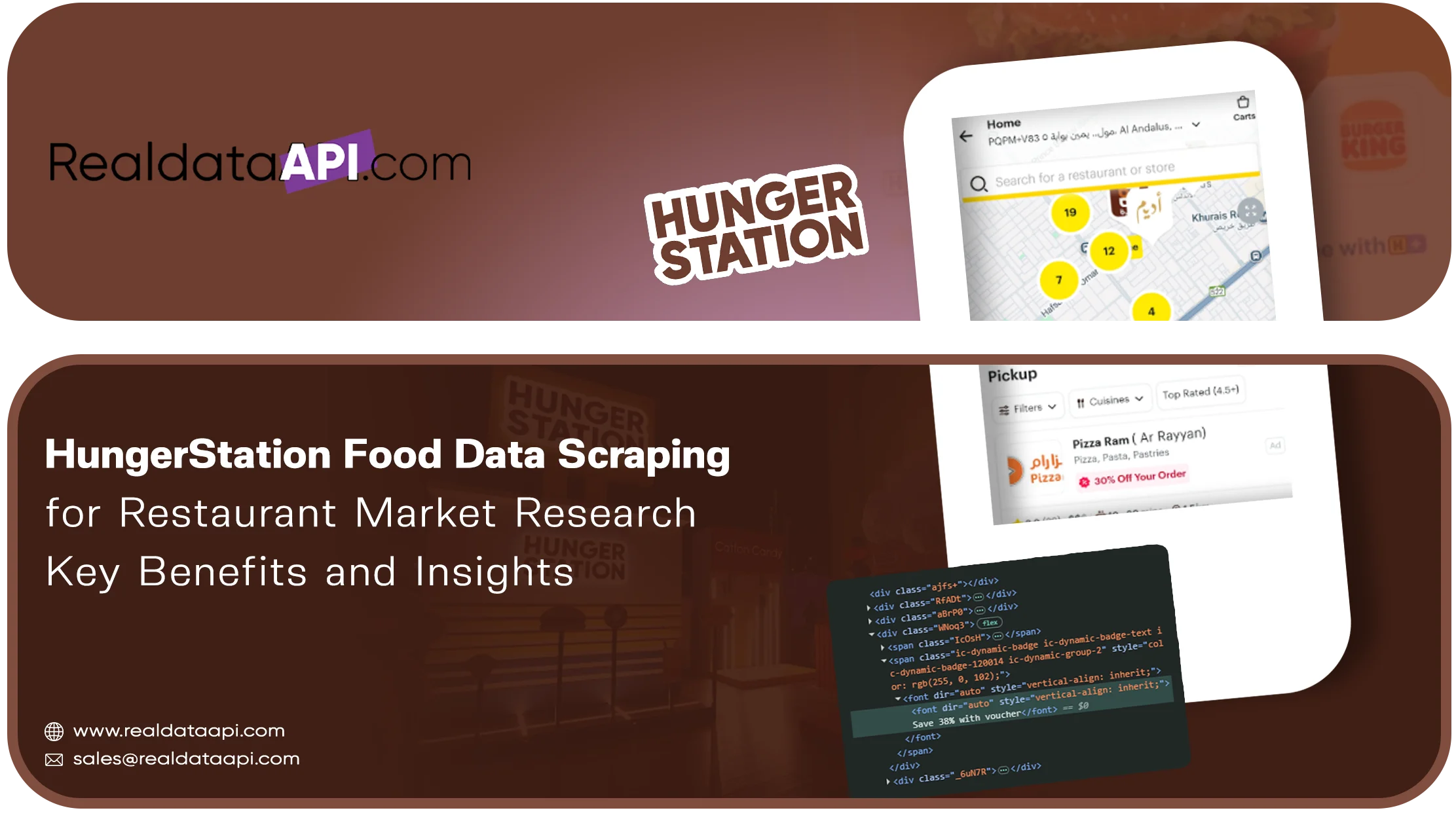 HungerStation food data scraping for restaurant market research