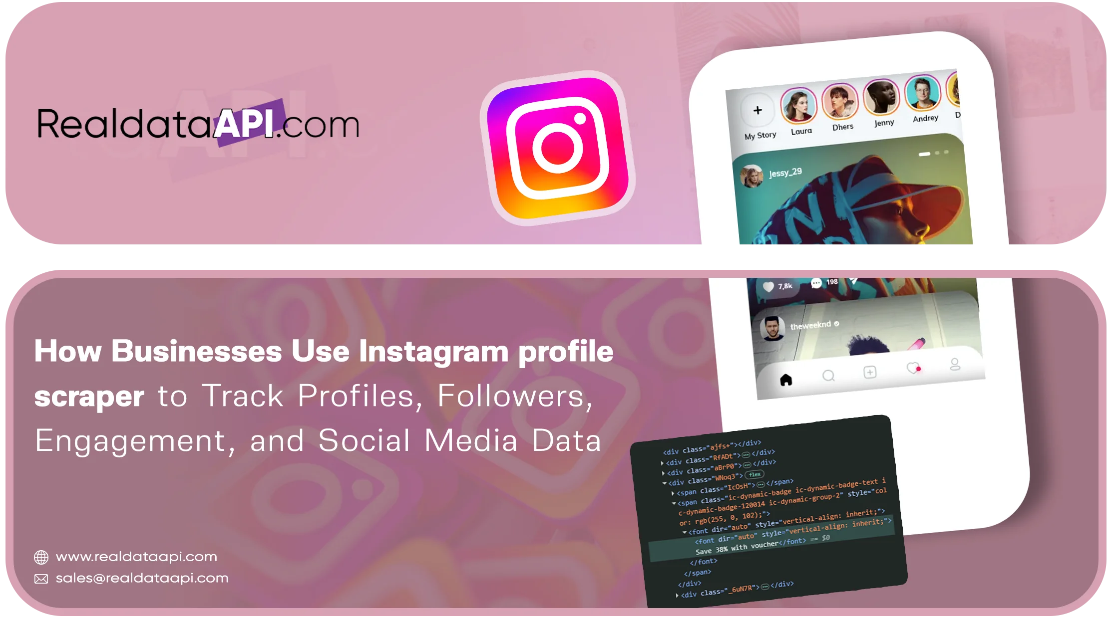 Instagram Profile Scraper for Social Media Data Insights