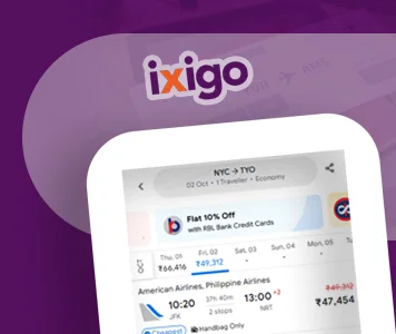 Ixigo API for Flight, Train, Hotel & Travel Data Insights