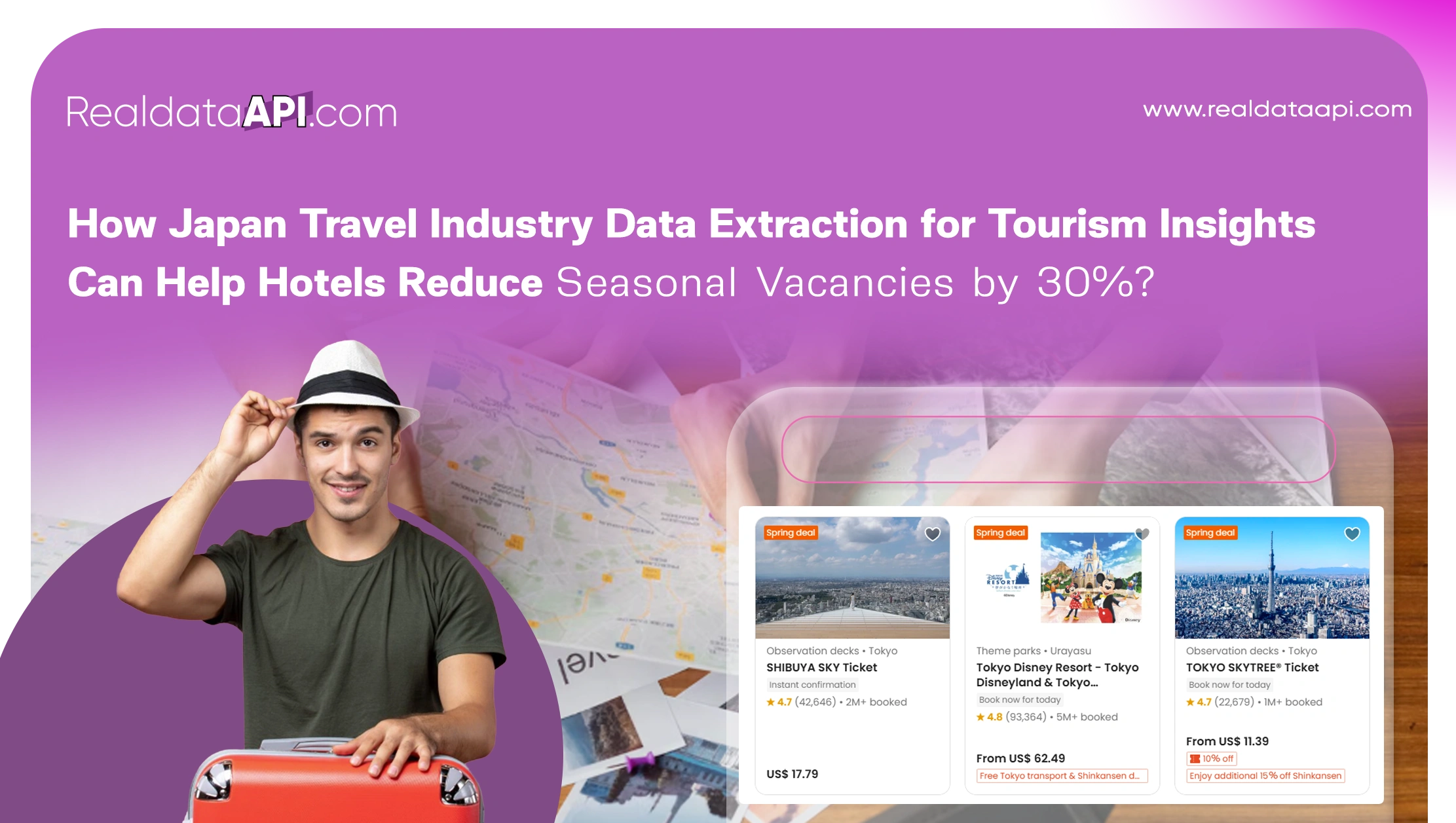 How Japan Travel Industry Data Extraction for Tourism Insights Can Help Hotels Reduce Seasonal Vacancies by 30%?