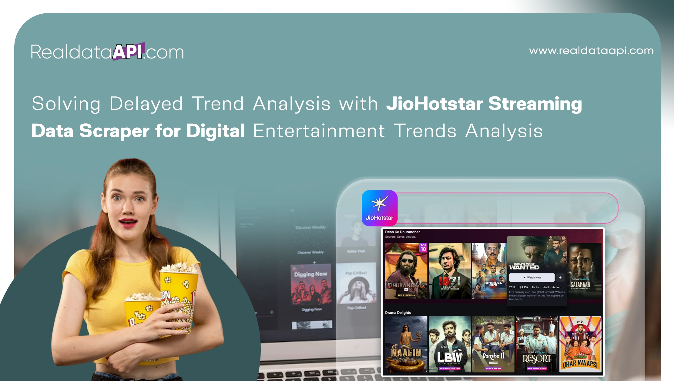 Solving Delayed Trend Analysis with JioHotstar Streaming Data Scraper for Digital Entertainment Trends Analysis 