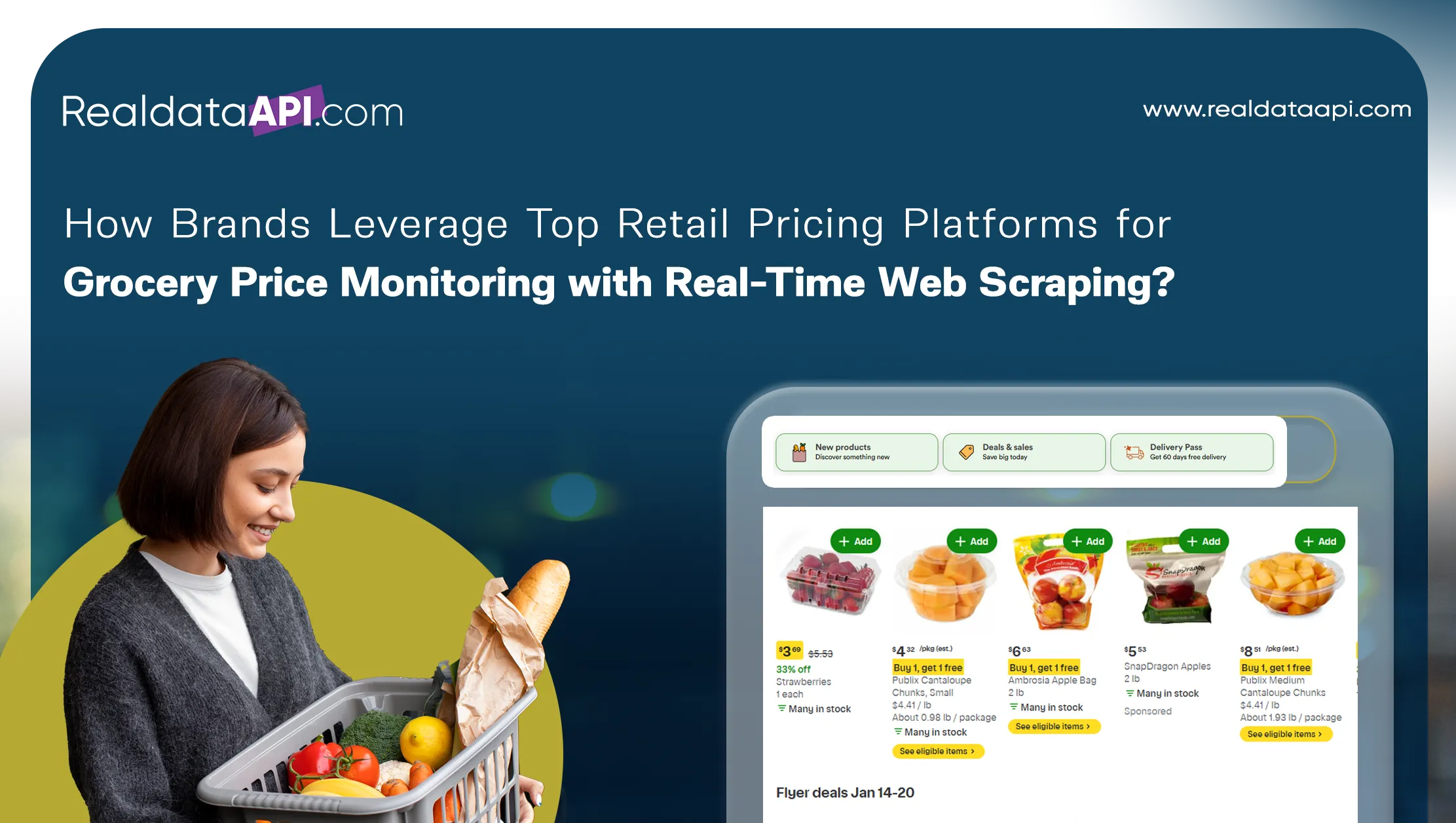 How Brands Leverage Top Retail Pricing Platforms for Grocery Price Monitoring with Real-Time Web Scraping?