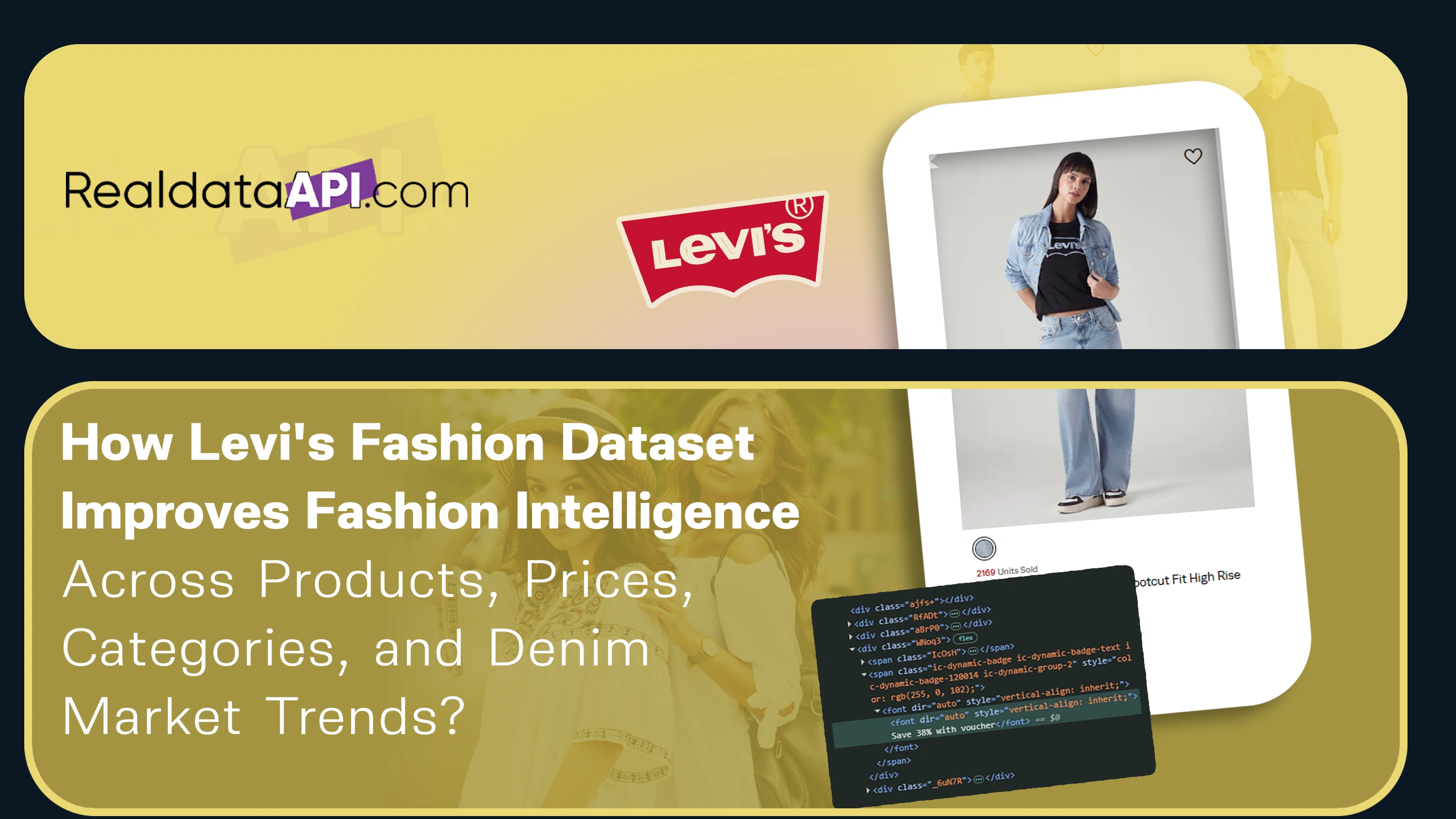 Levi's Fashion Dataset for Denim Market Intelligence | Real Data API