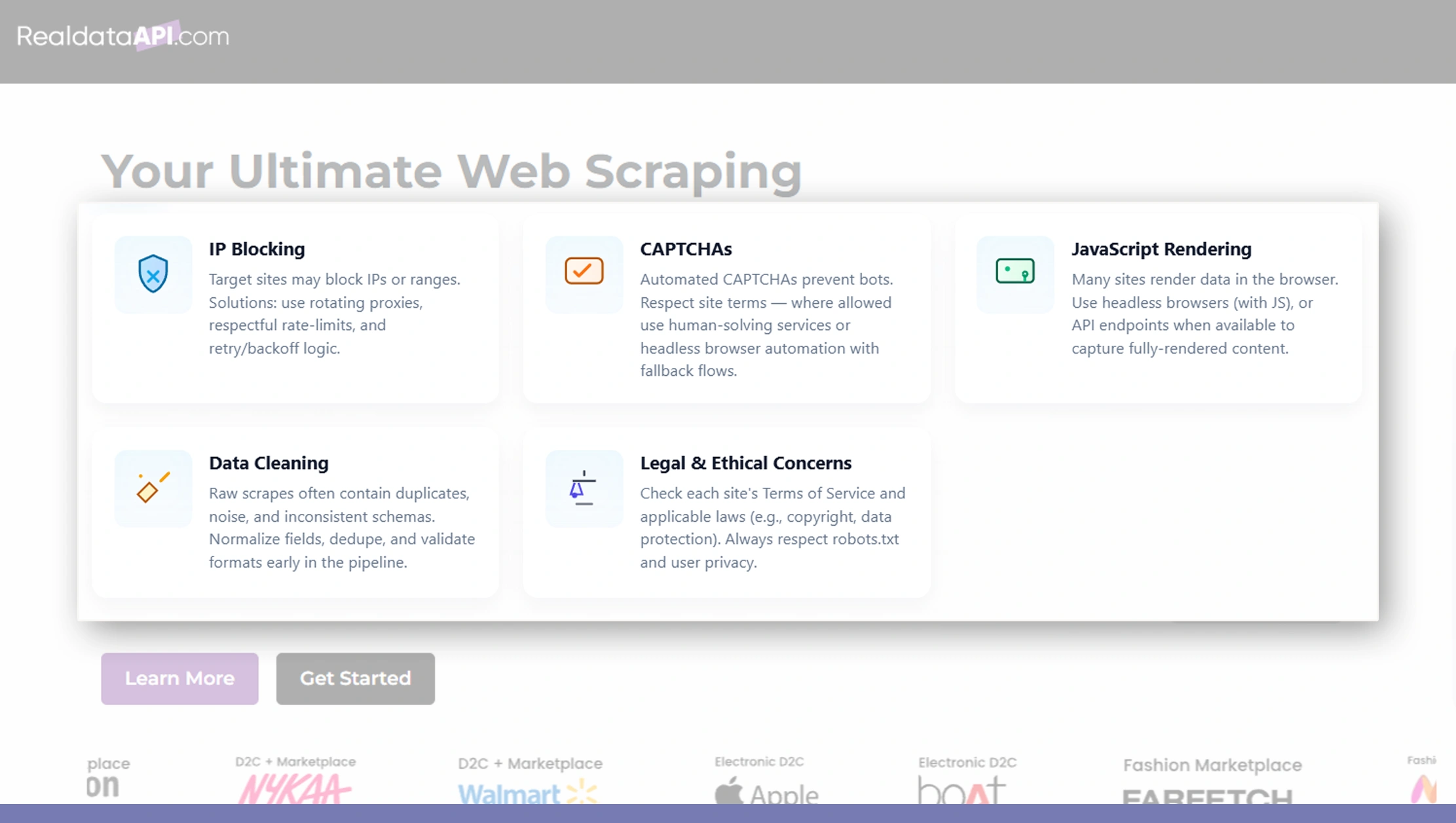 Challenges in PHP Web Scraping Challenges in PHP Web Scraping