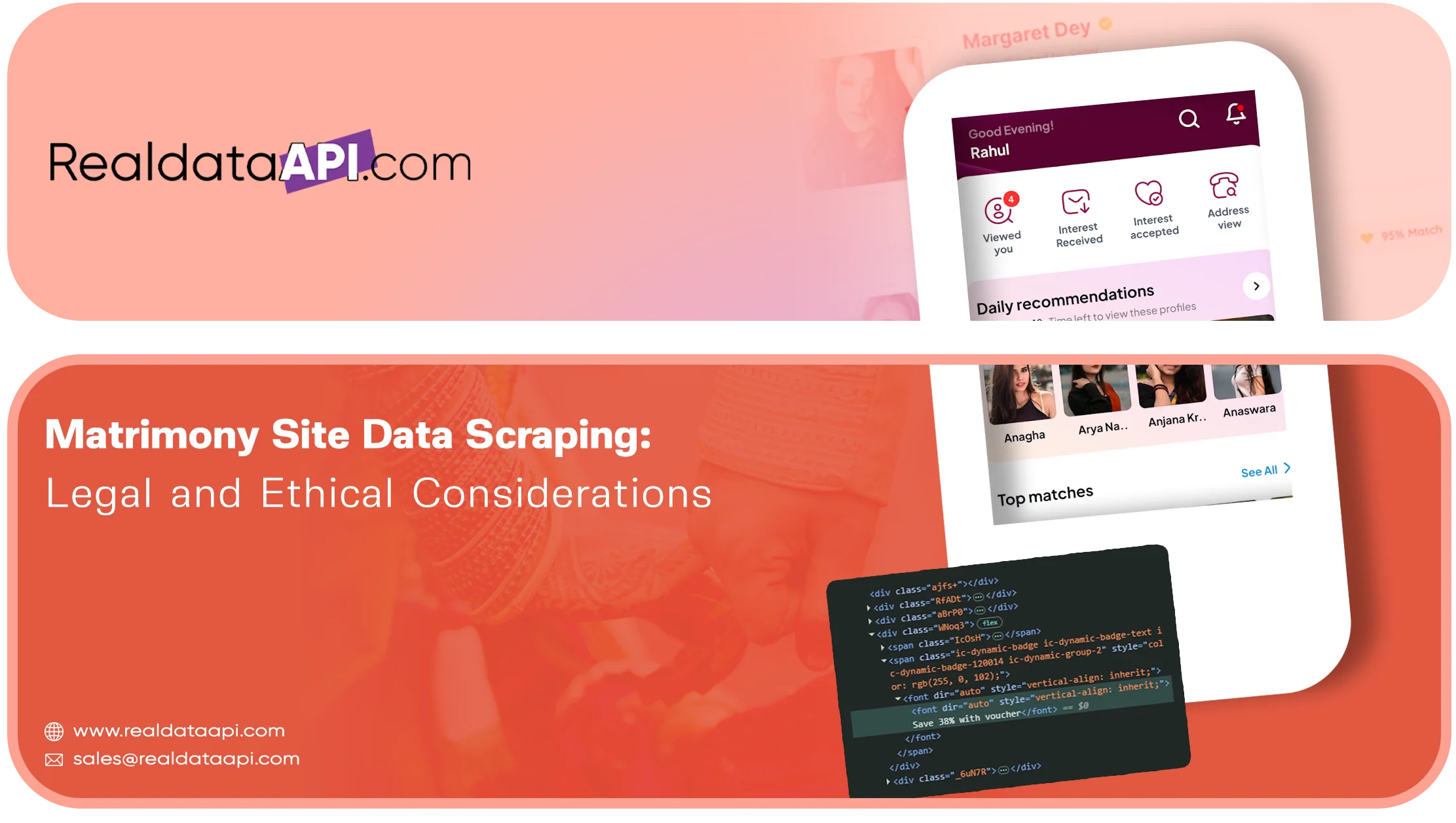 Matrimony Site Data Scraping: Legal and Ethical Considerations