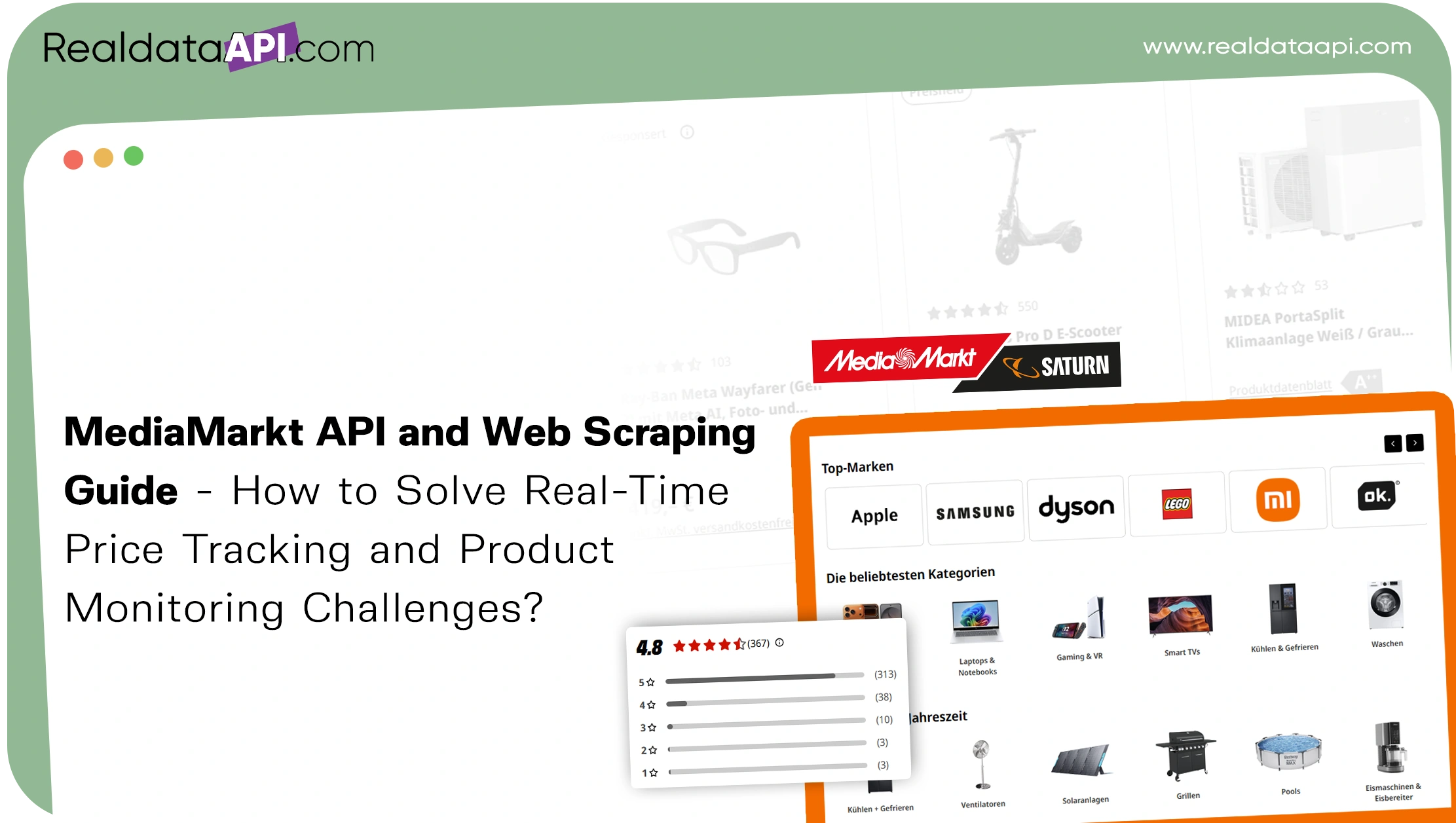 MediaMarkt API and Web Scraping Guide - How to Solve Real-Time Price Tracking and Product Monitoring Challenges?