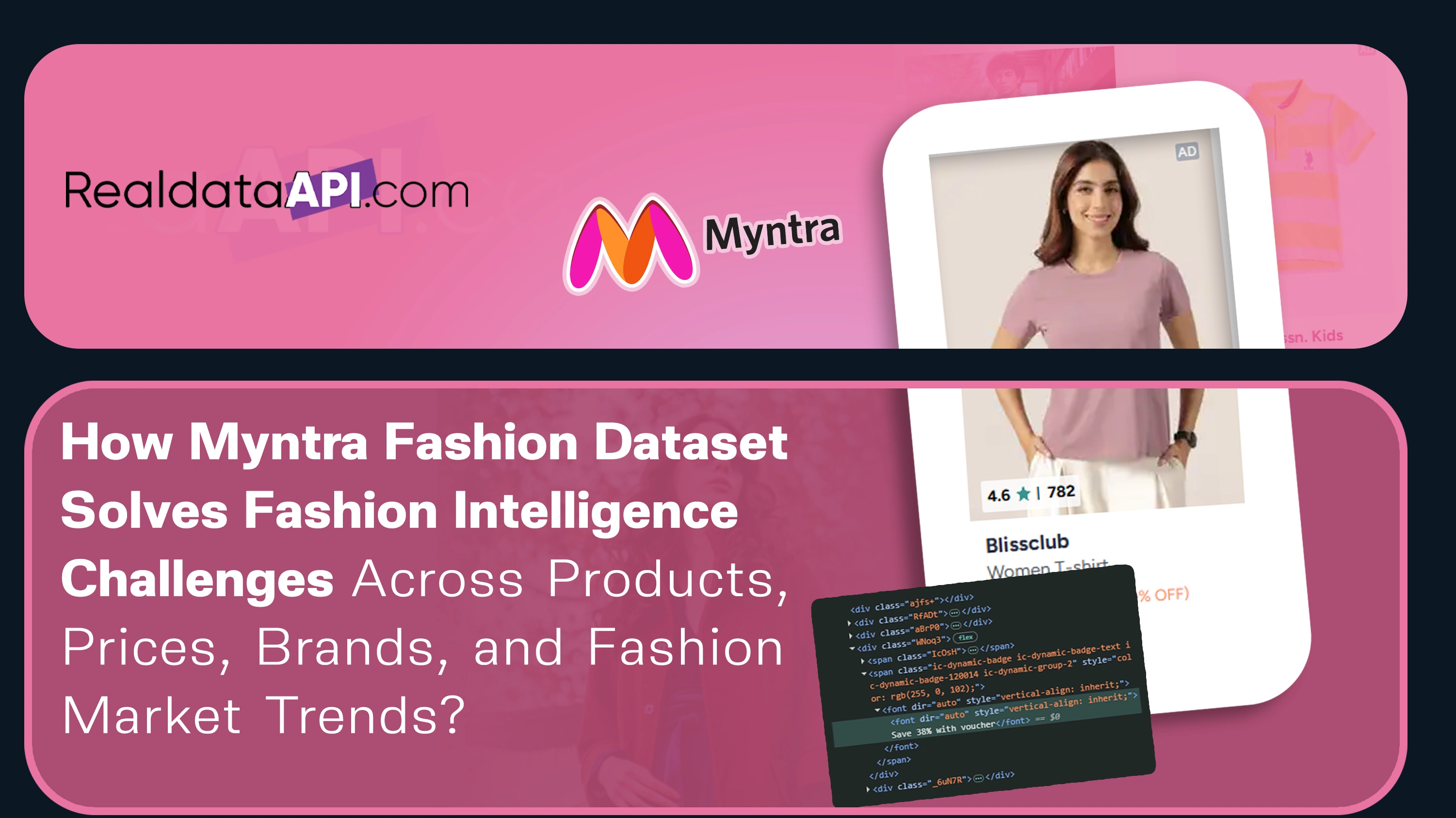 Myntra Fashion Dataset for Market Intelligence | Real Data API