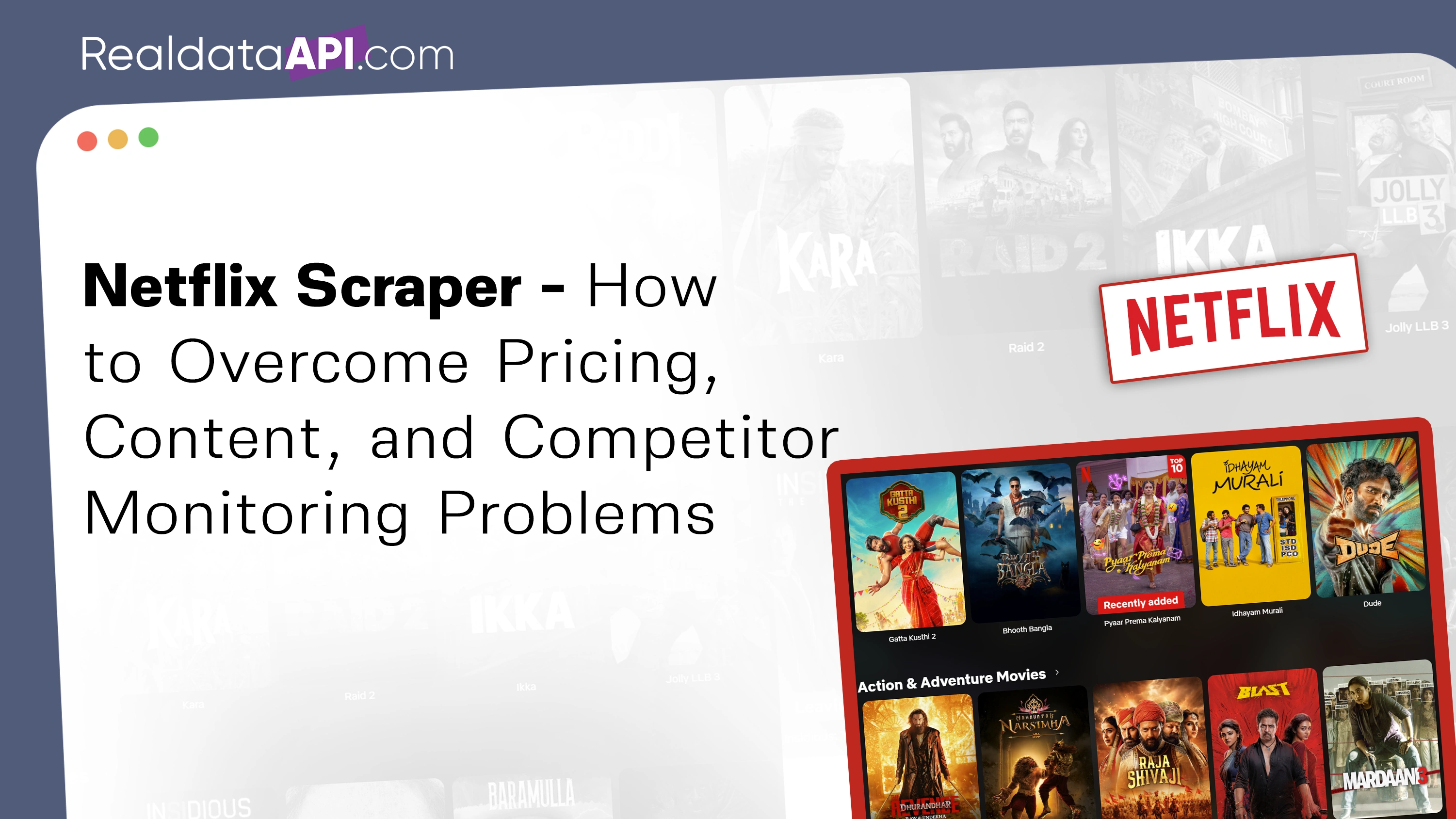Use a Netflix scraper to collect structured streaming data, track content, analyze competitors, and uncover insights for smarter business decisions.