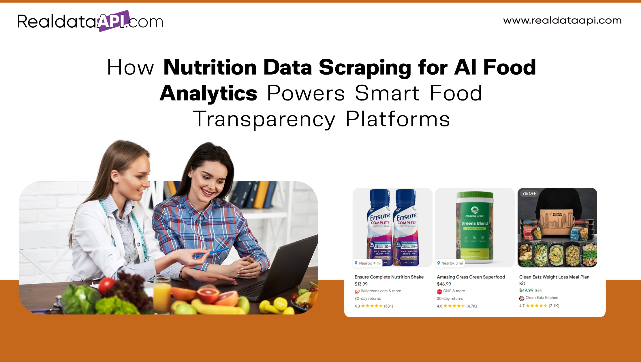 How Nutrition Data Scraping for AI Food Analytics Powers Smart Food Transparency Platforms