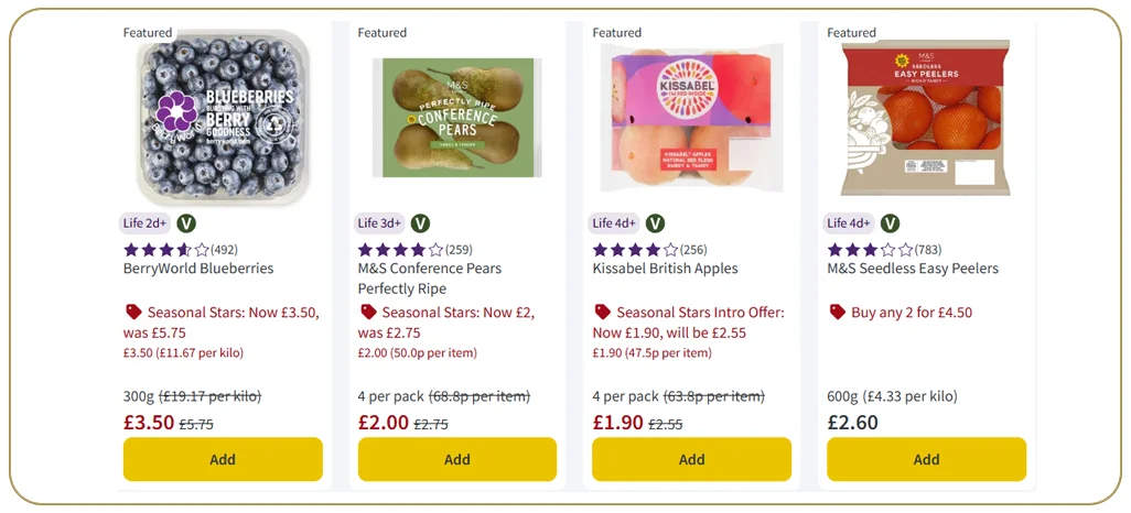 How can retailers identify changes in product listings