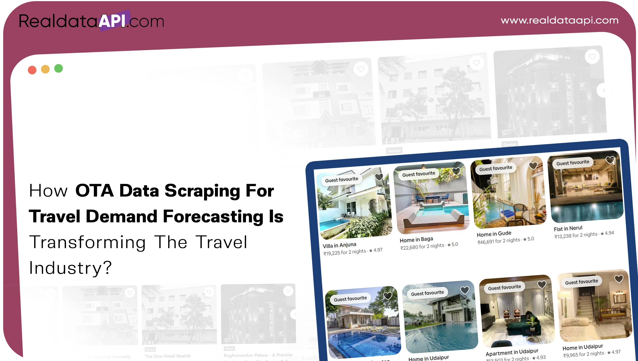 How OTA Data Scraping For Travel Demand Forecasting Is Transforming The Travel Industry? 