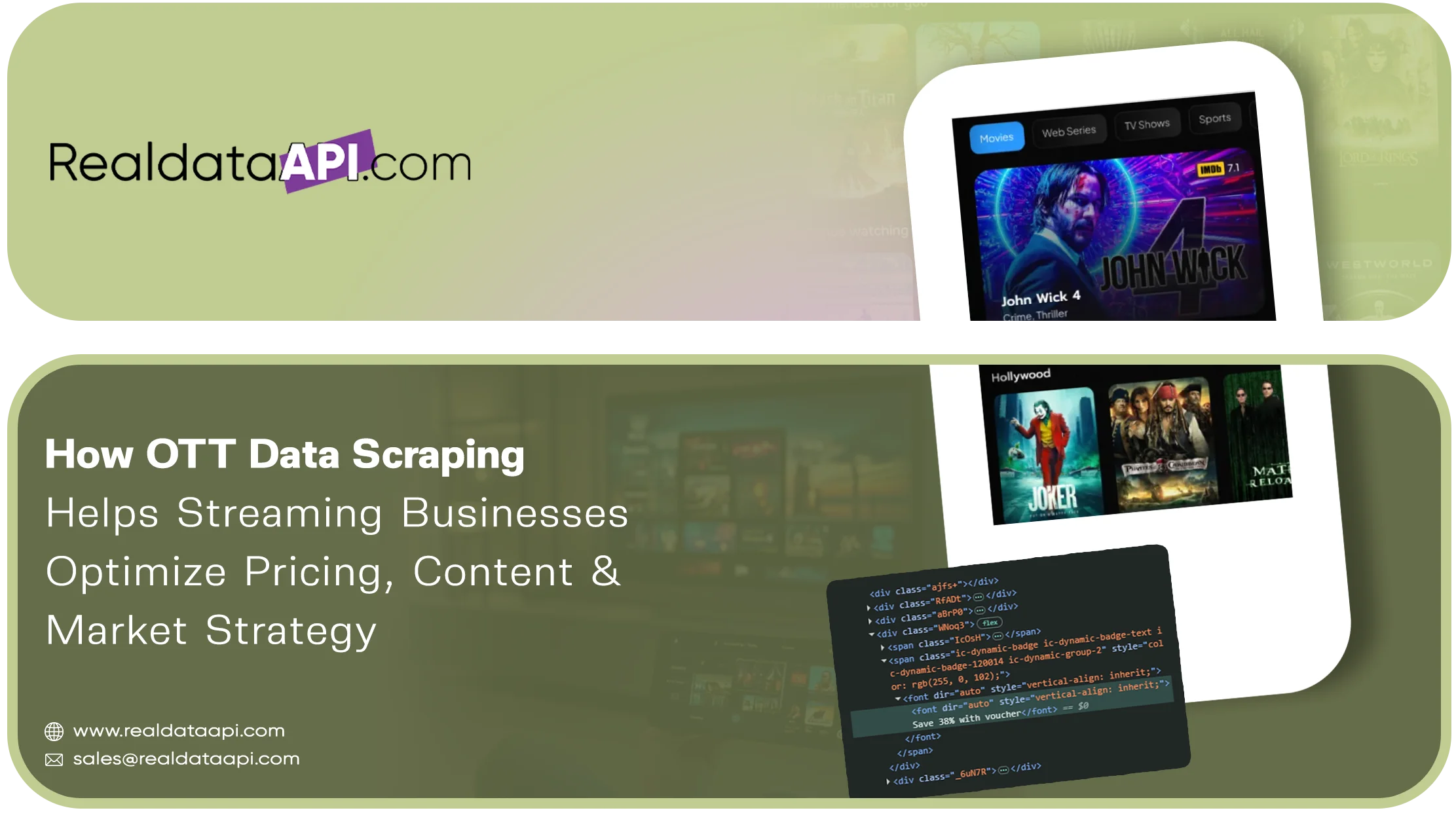 OTT Data Scraping for Streaming Market Intelligence