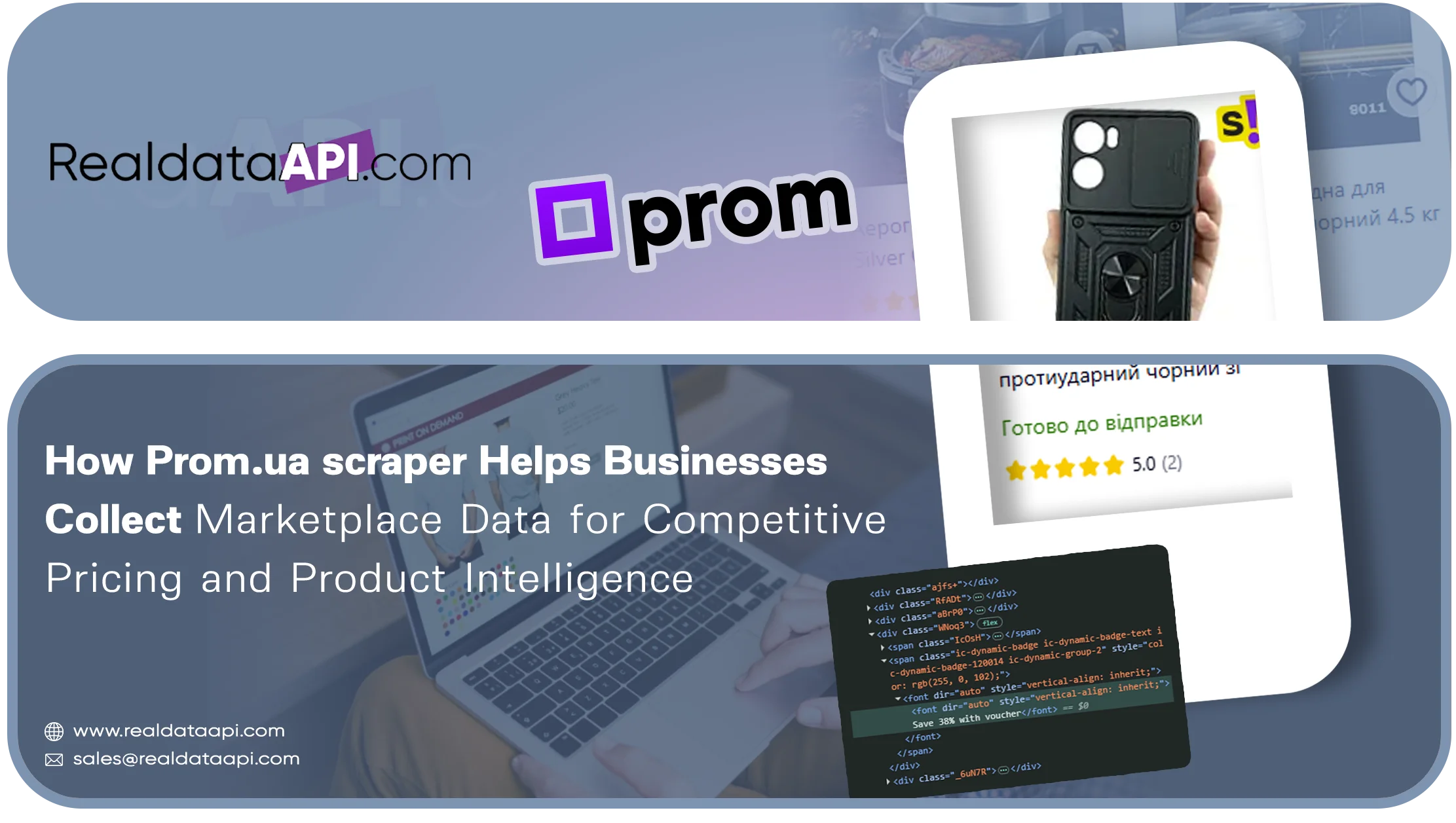 Prom.ua Scraper for Smarter Marketplace Data Insights