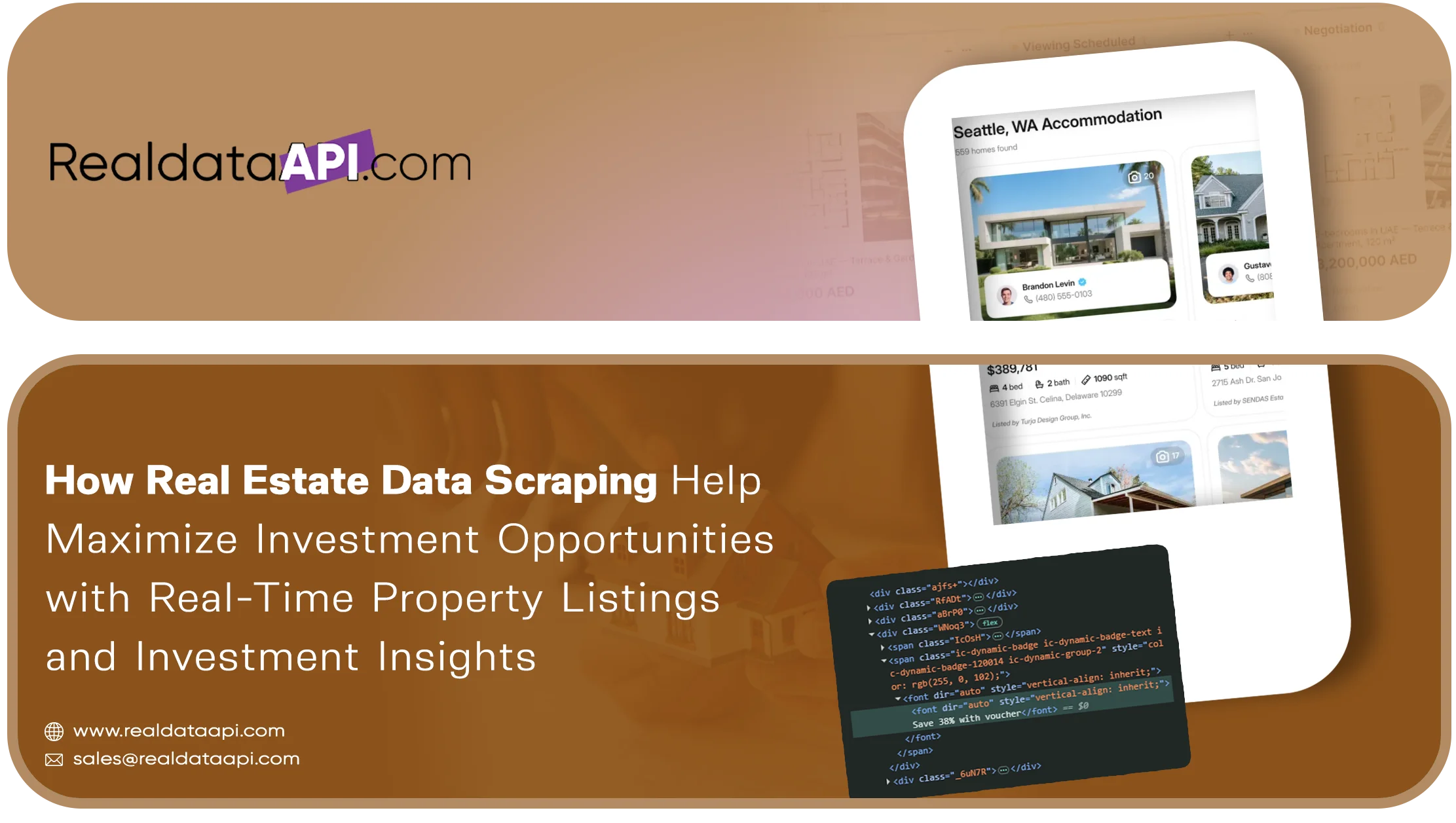 Real Estate Data Scraping Help Maximize Investment Opportunities