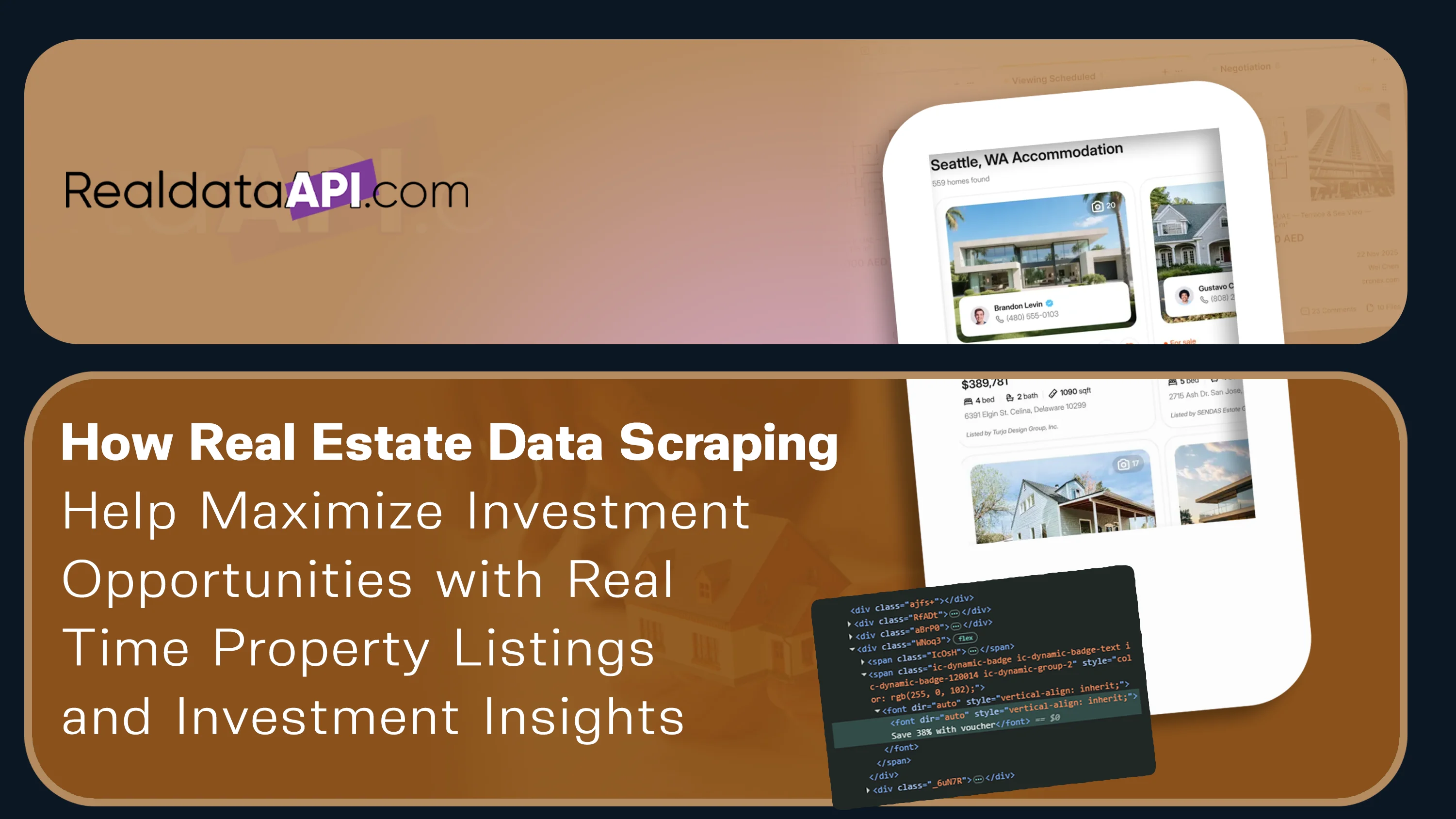 Real Estate Data Scraping Help Maximize Investment Opportunities