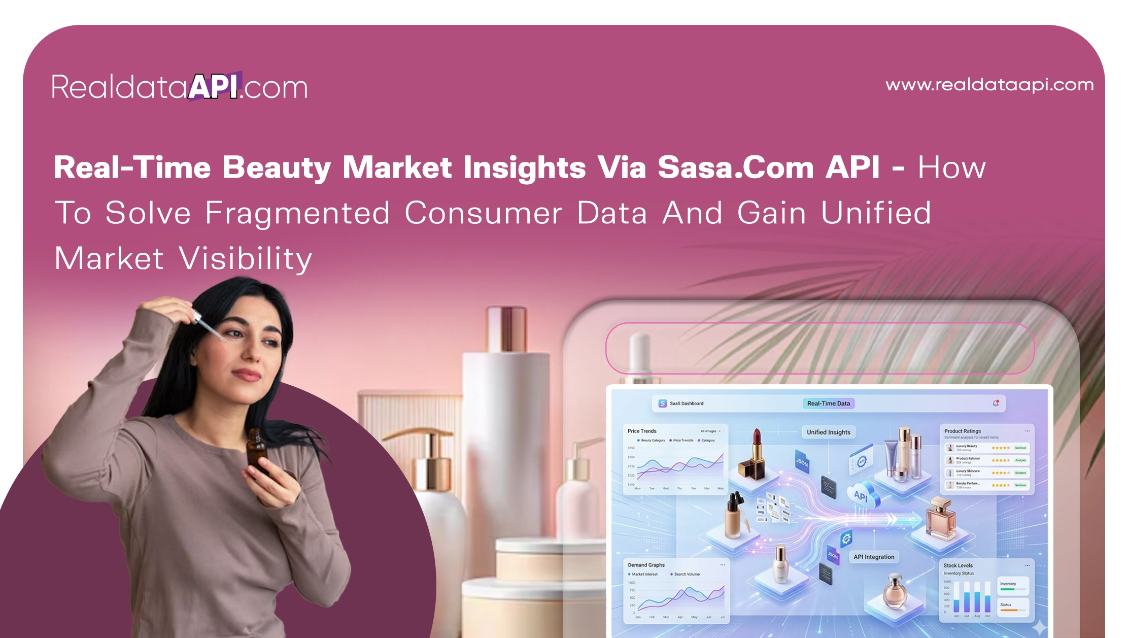 Real-Time Beauty Market Insights Via Sasa.Com API - How To Solve Fragmented Consumer Data And Gain Unified Market Visibility 