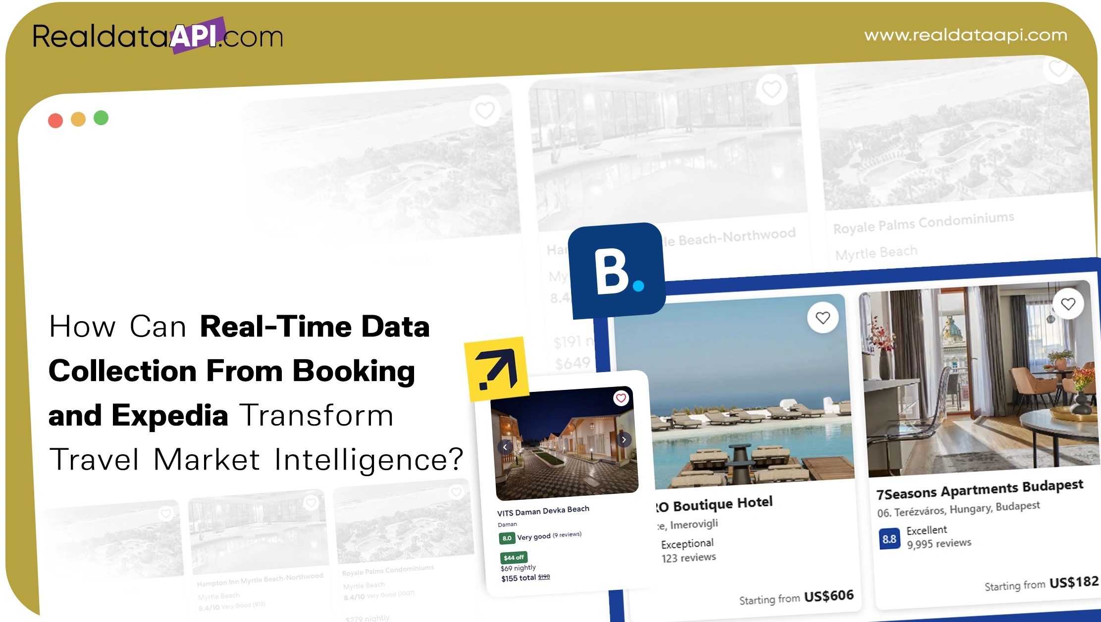 How Can Real-Time Data Collection From Booking and Expedia Transform Travel Market Intelligence?
