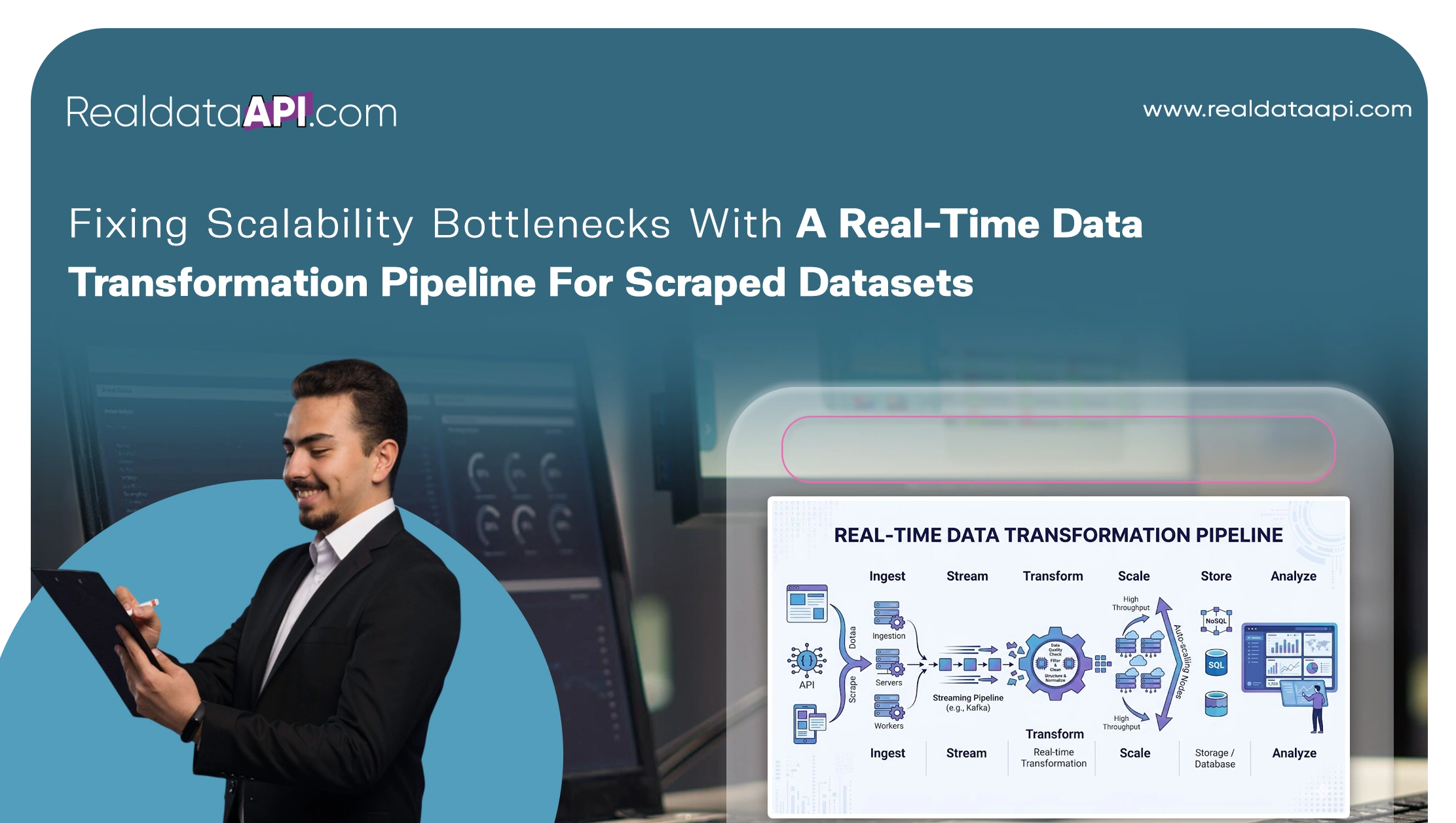 Fixing Scalability Bottlenecks With A Real-Time Data Transformation Pipeline For Scraped Datasets 