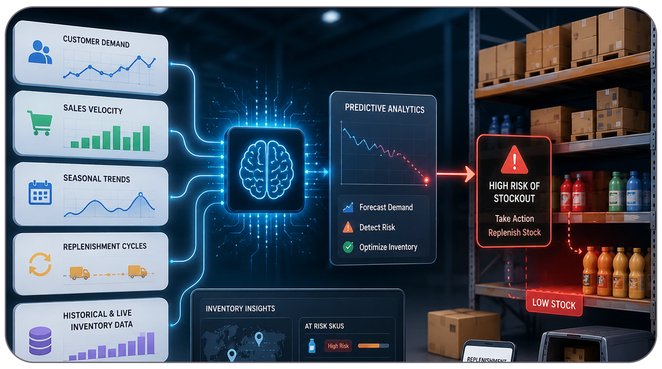 How Does Machine Learning Predict Product Stockouts?