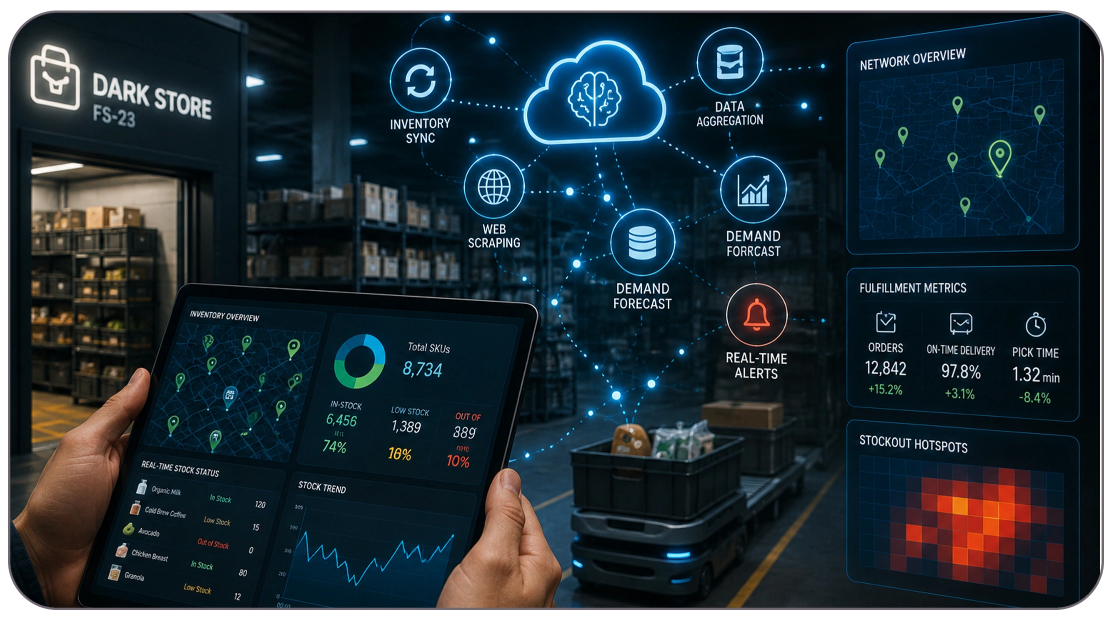 Why Are Dark Store Operations Becoming More Data-Driven?