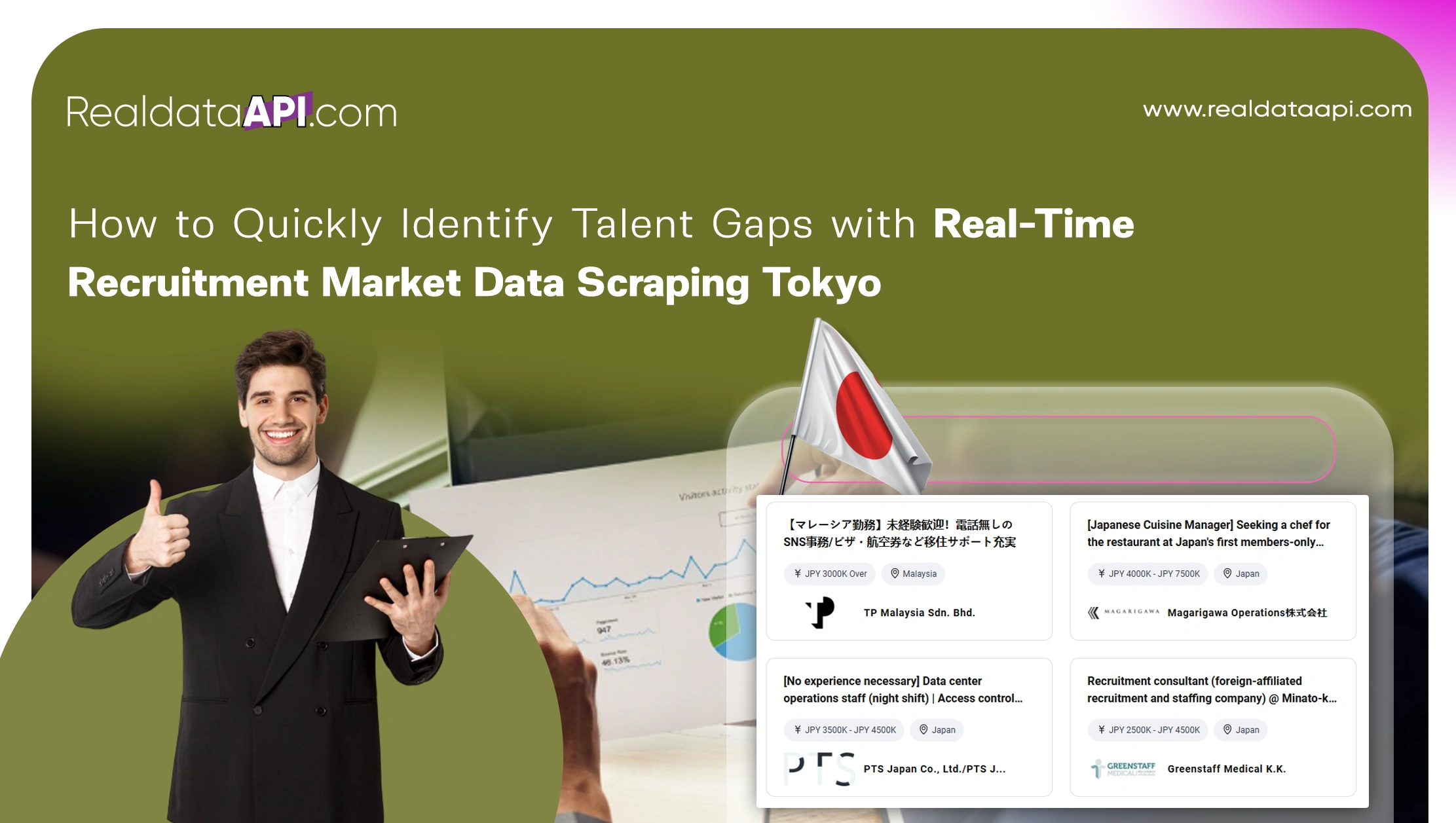 How to Quickly Identify Talent Gaps with Real-Time Recruitment Market Data Scraping Tokyo?