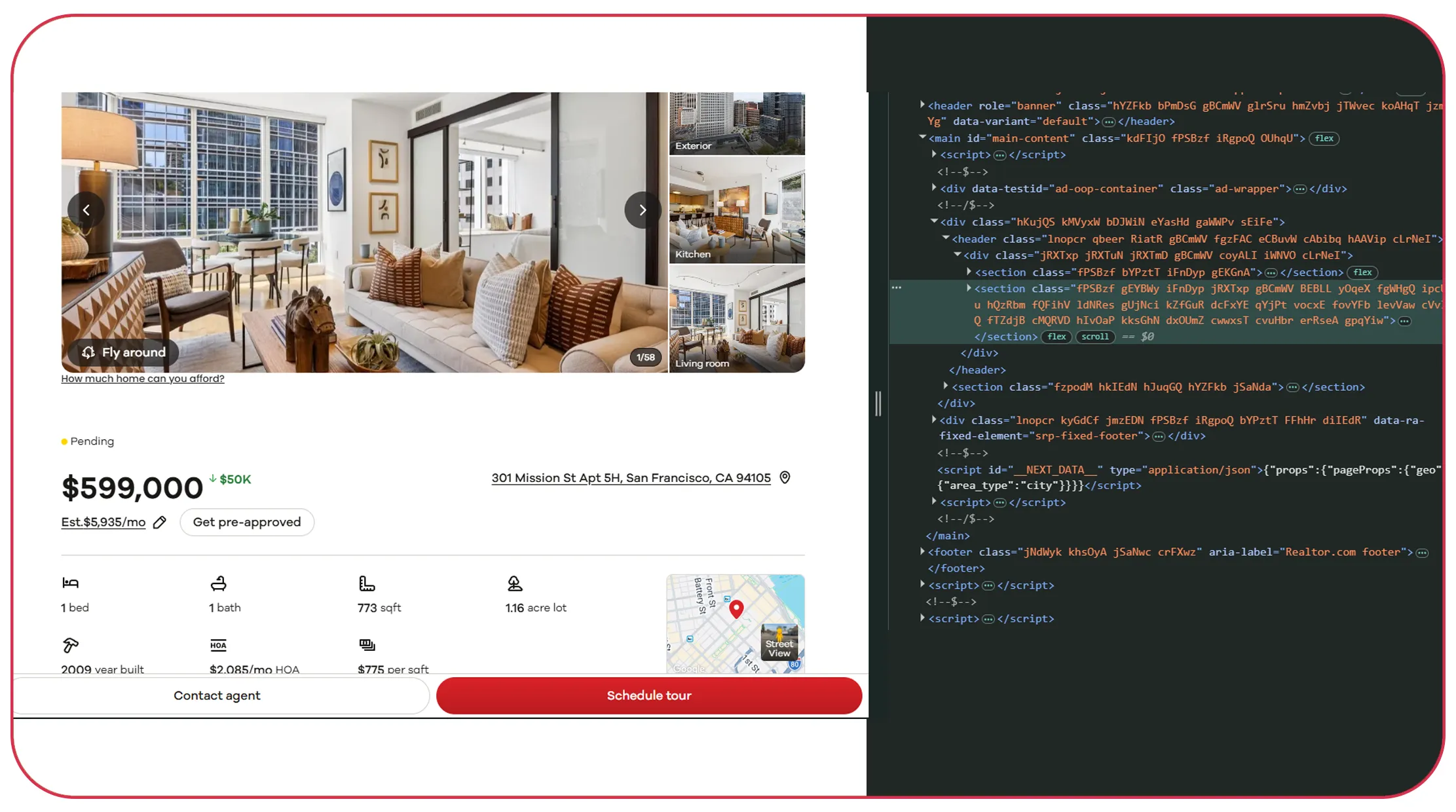 Realtor Data Scraping API