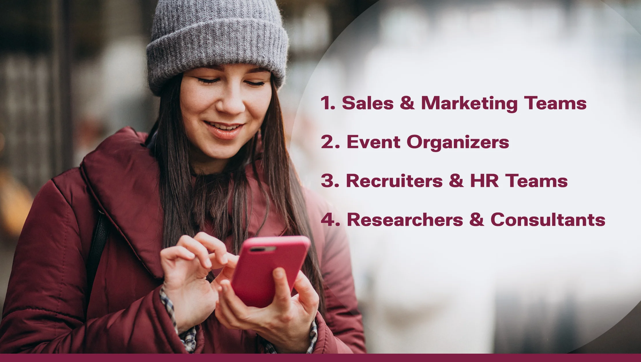 Real-World Use Cases of Whova Data Real-World Use Cases of Whova Data