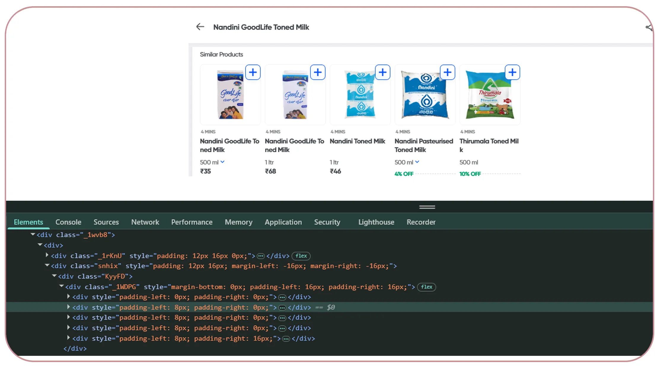 Tracking Competitive Movements in the Instant Delivery Sector