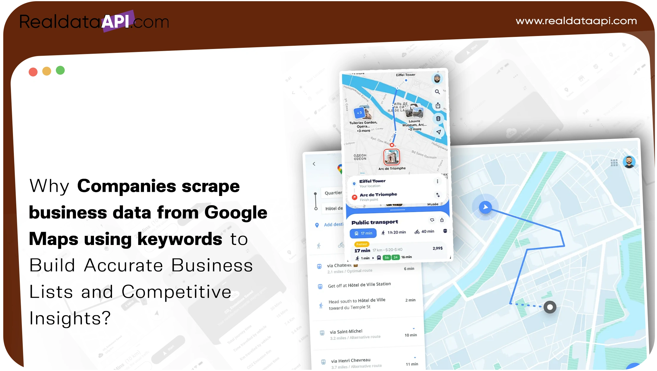 Why Companies scrape business data from Google Maps using keywords to Build Accurate Business
                        Lists and Competitive Insights?