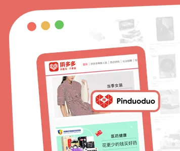 Scrape China's social commerce market using Pinduoduo data