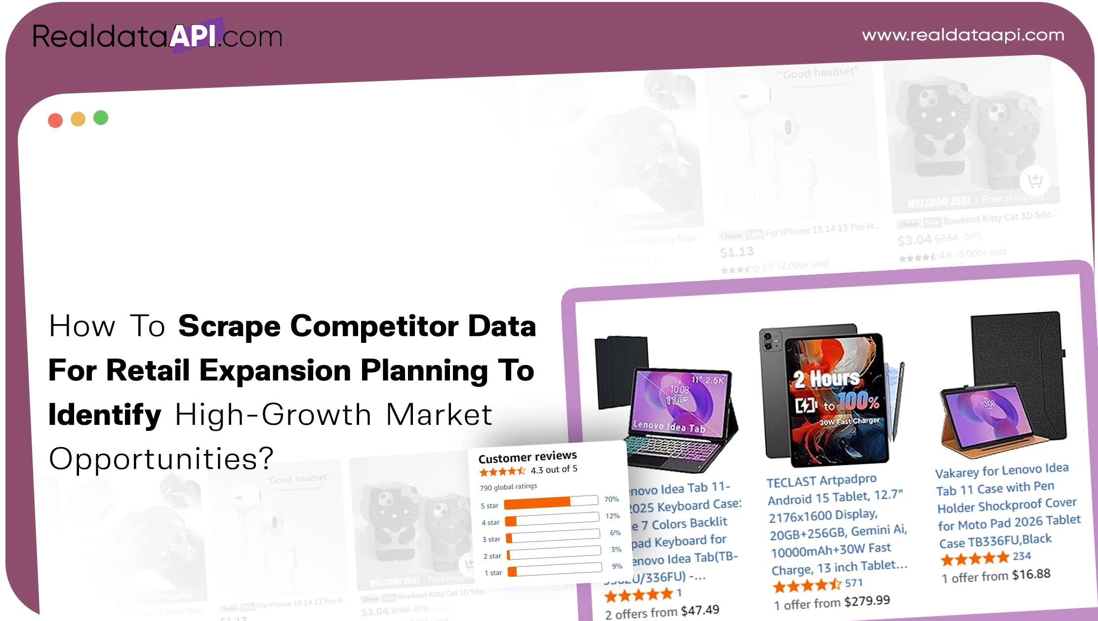 How To Scrape Competitor Data For Retail Expansion Planning To Identify High-Growth Market Opportunities?
