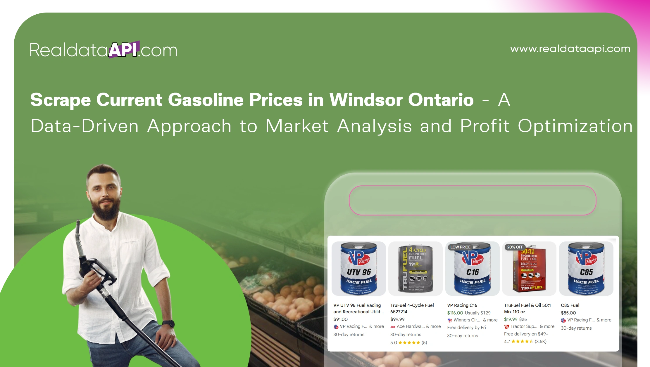 Scrape Current Gasoline Prices in Windsor Ontario - A Data-Driven Approach to Market Analysis and Profit Optimization