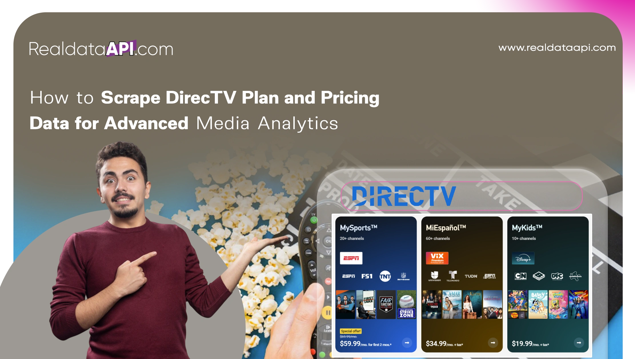 How to Scrape DirecTV Plan and Pricing Data for Advanced Media Analytics