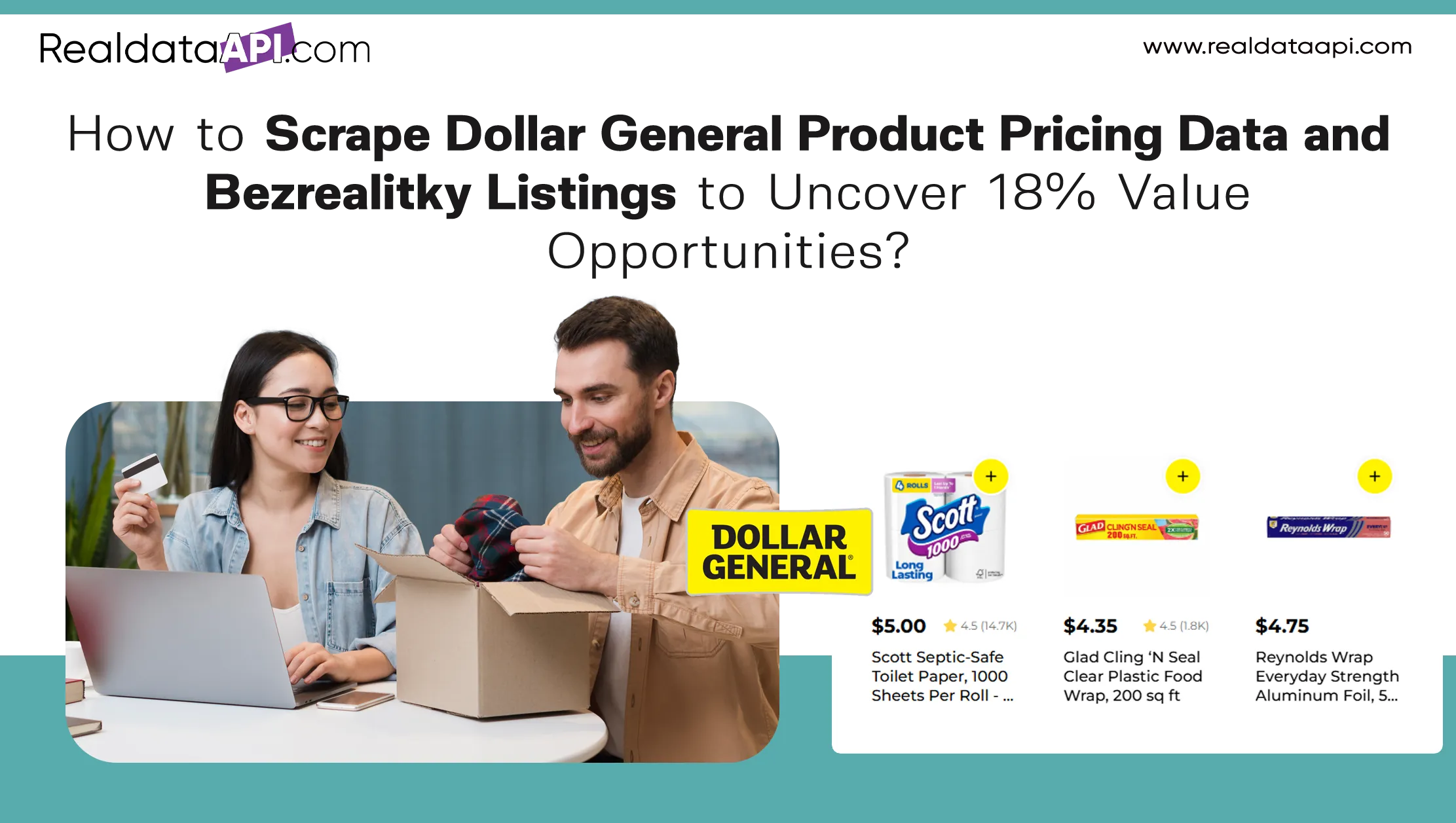 How to Scrape Dollar General Product Pricing Data and Bezrealitky Listings to Uncover 18% Value Opportunities?