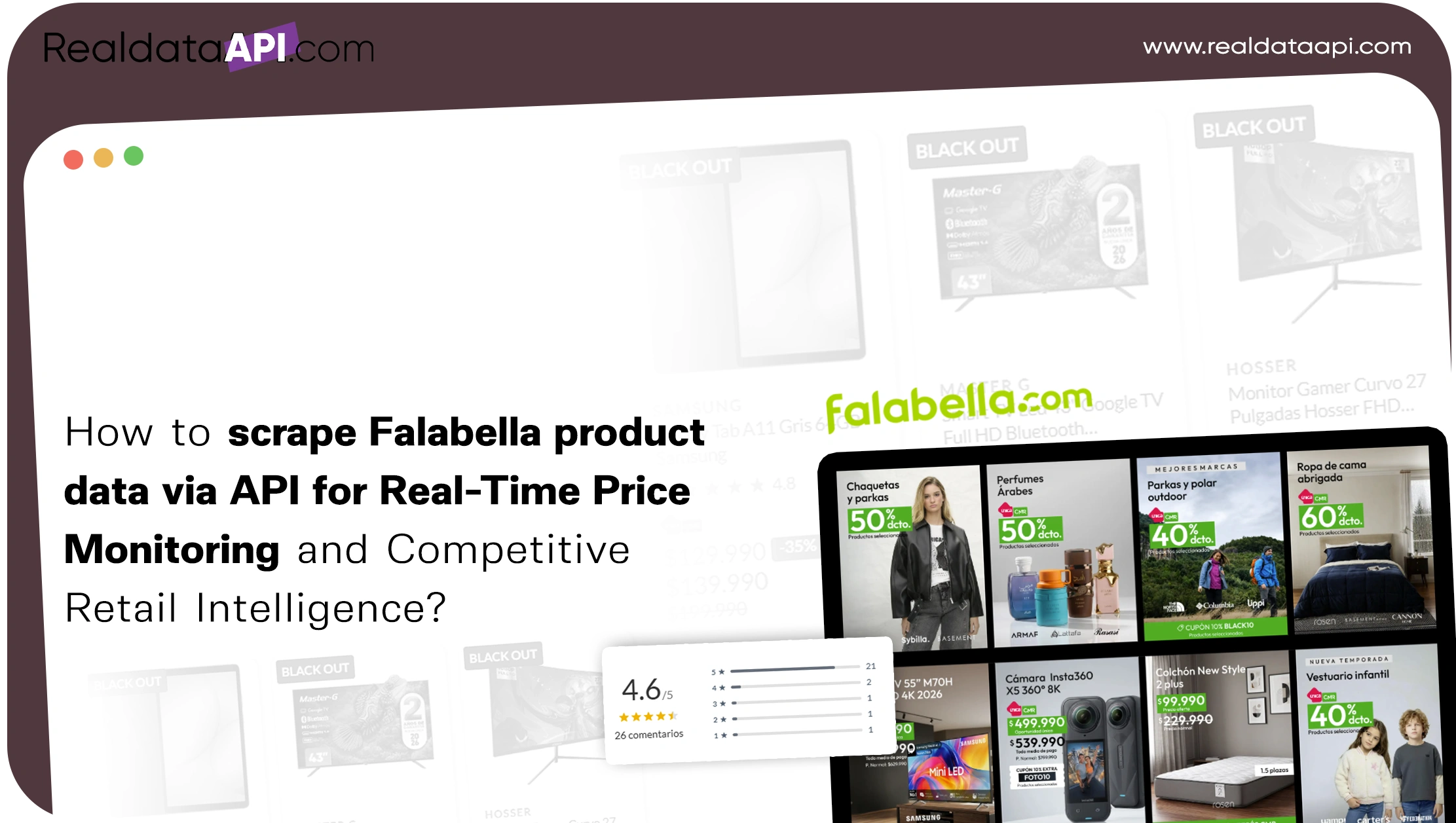 How to scrape Falabella product data via API for Real-Time Price Monitoring and Competitive Retail Intelligence?