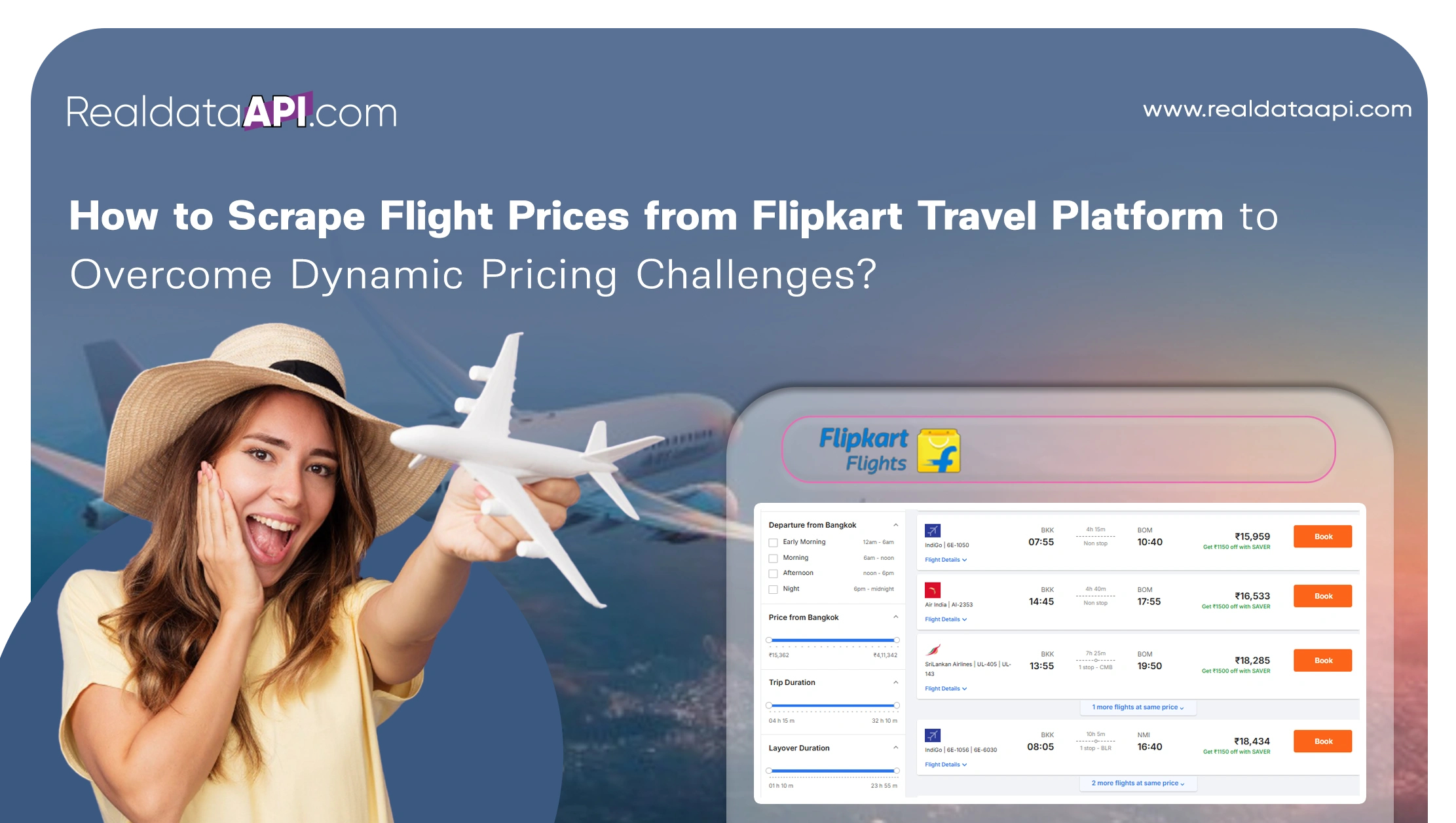 How to Scrape Flight Prices from Flipkart Travel Platform to Overcome Dynamic Pricing Challenges?